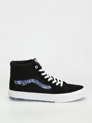 Vans Bmx Sk8 Hi Schuhe (marble black/white/blue)