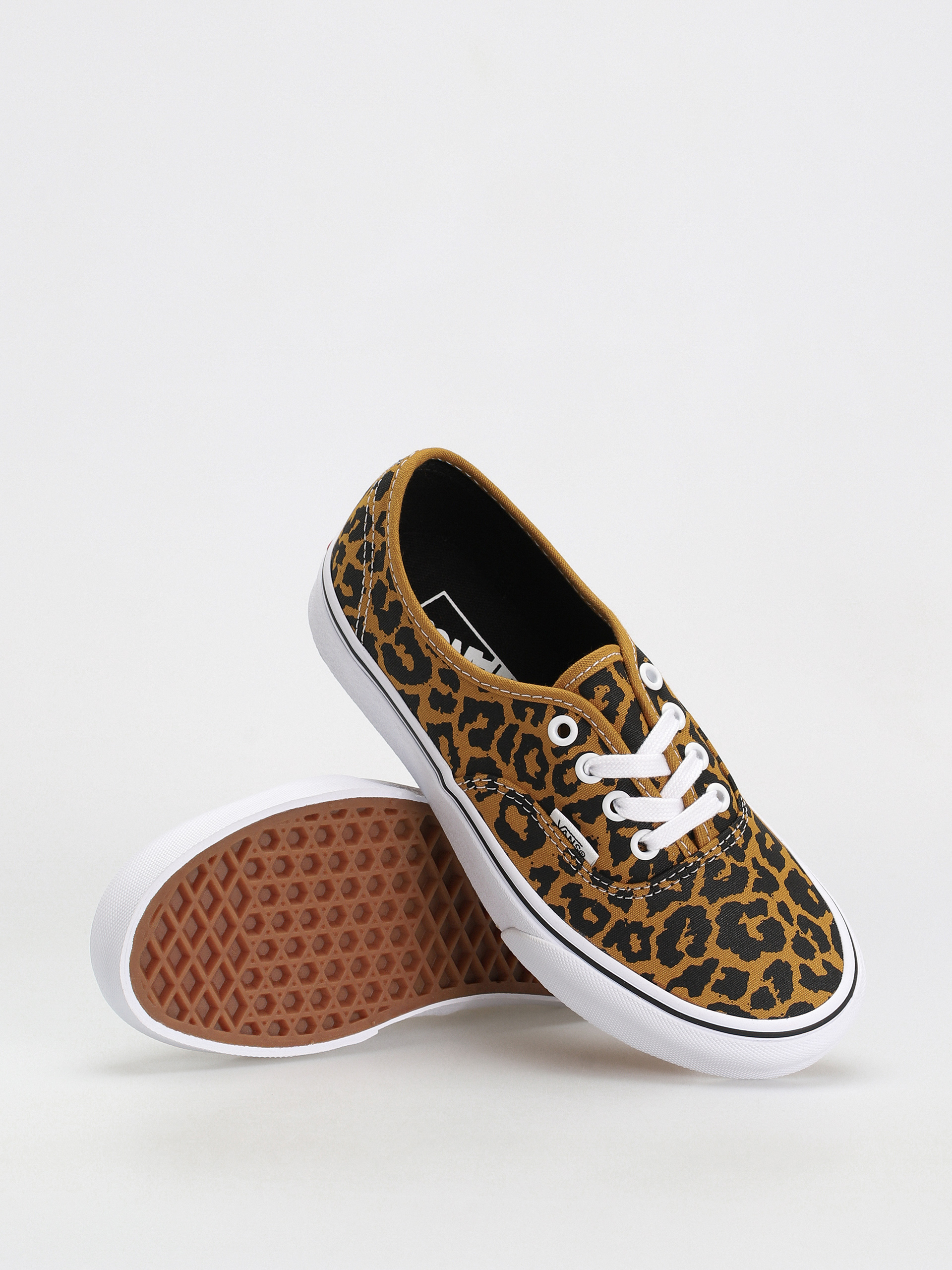 Vans Authentic Shoes brown (leopard black/true white)