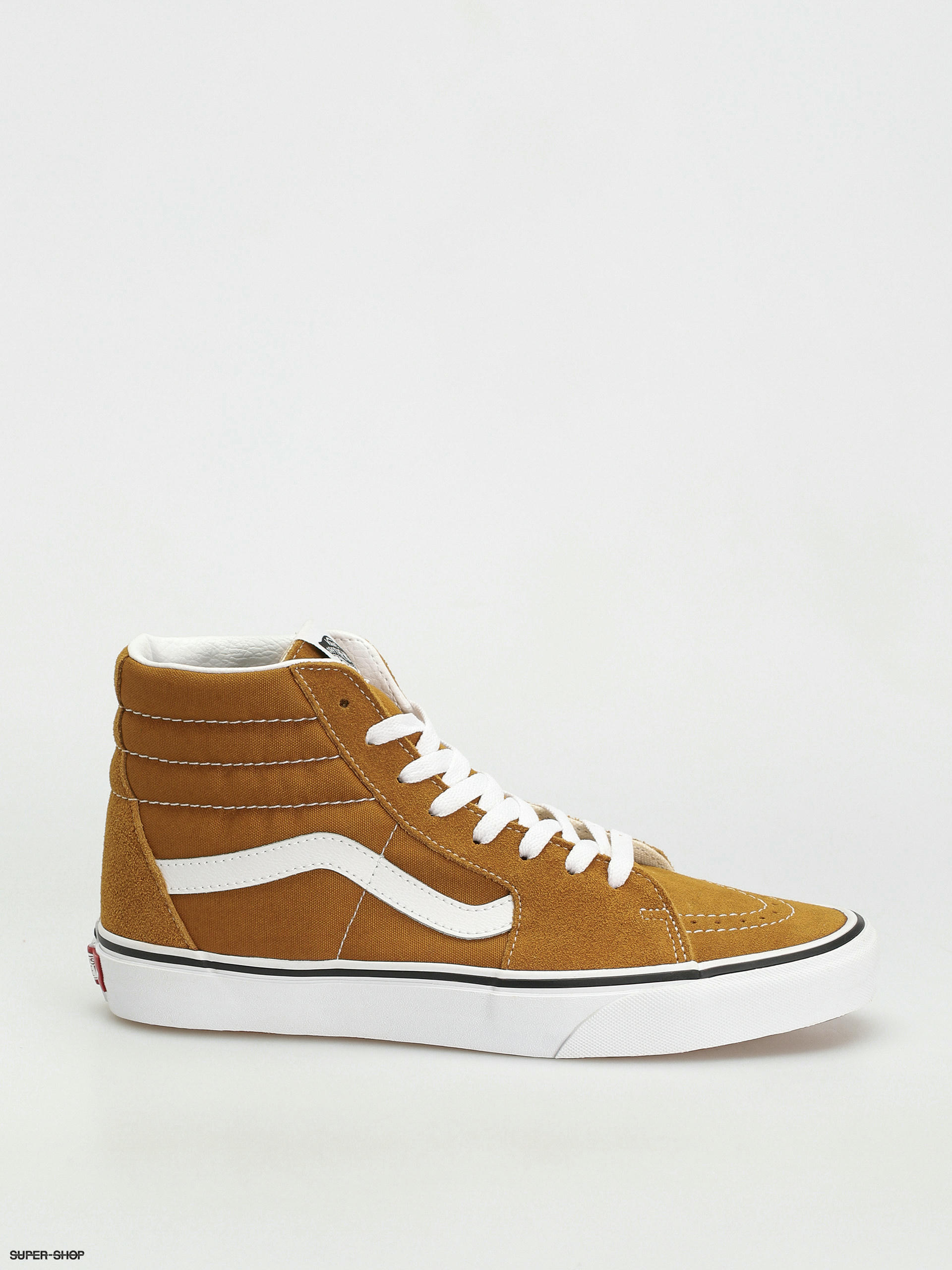 Vans Sk8 Hi Shoes color theory golden brown