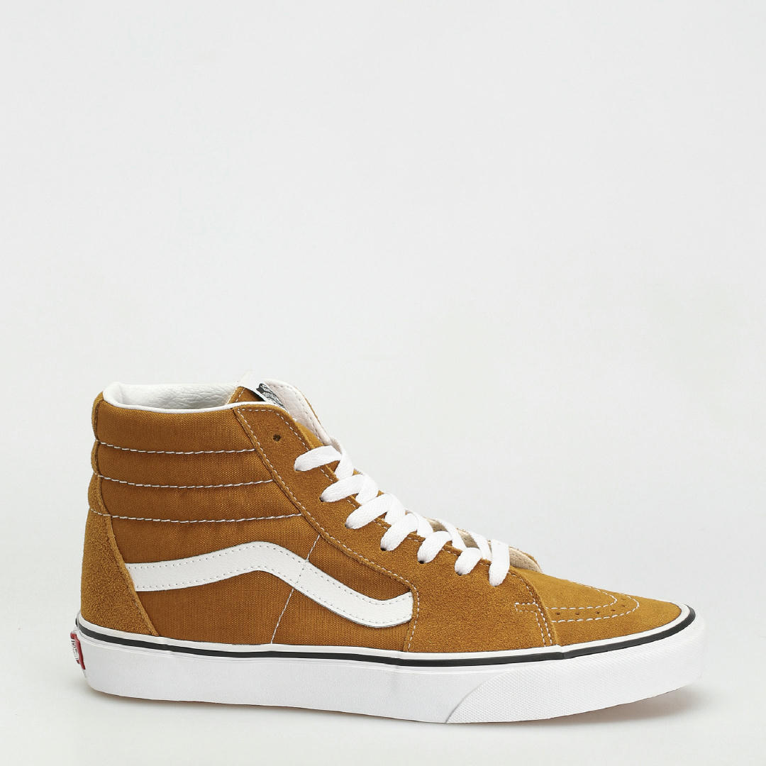 Vans Sk8 Hi Shoes (color theory golden brown)