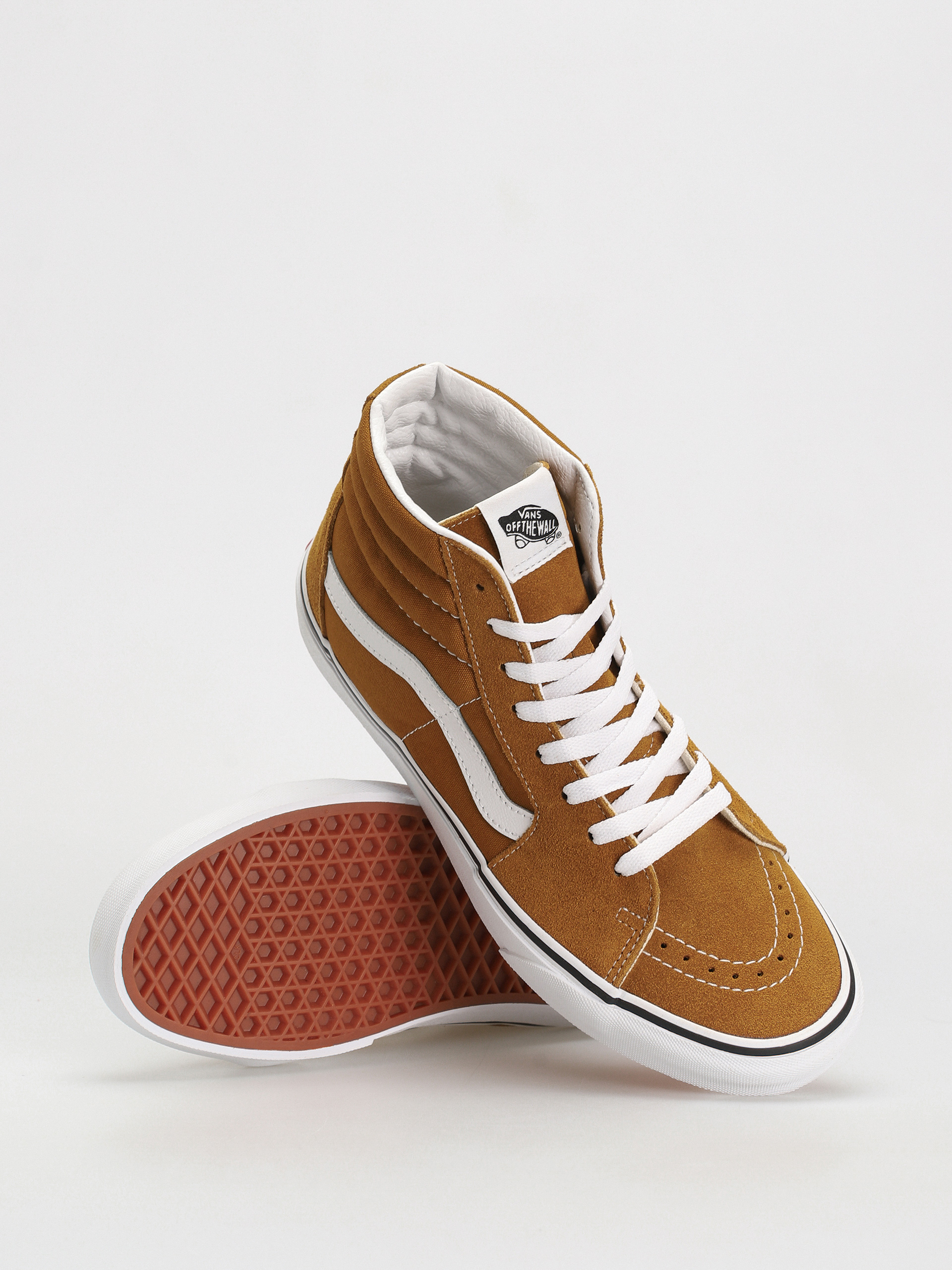 Vans Sk8 Hi Shoes (color theory golden brown)