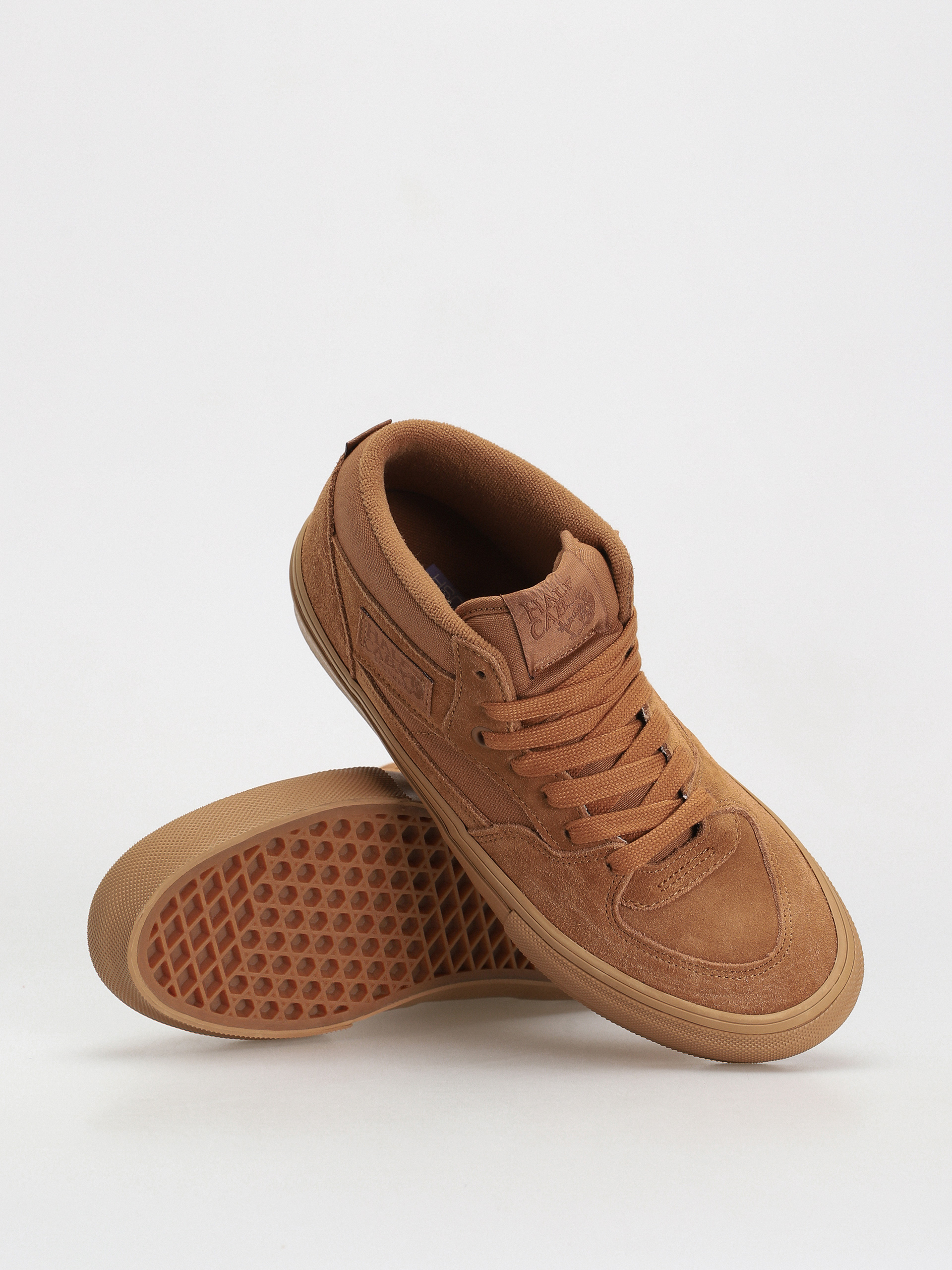 Vans Skate Half Cab Shoes (brown/gum)
