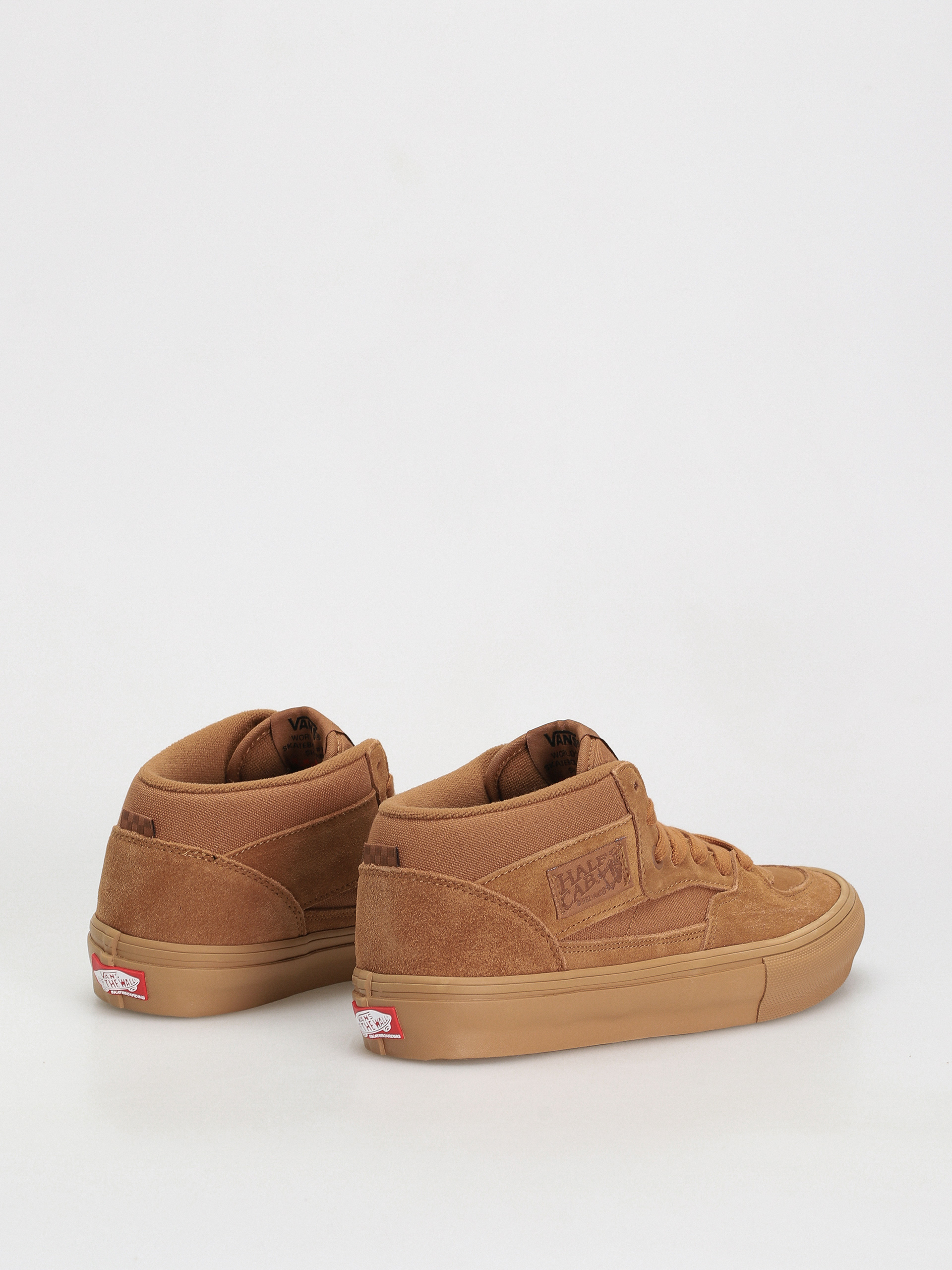 Vans Skate Half Cab Shoes (brown/gum)