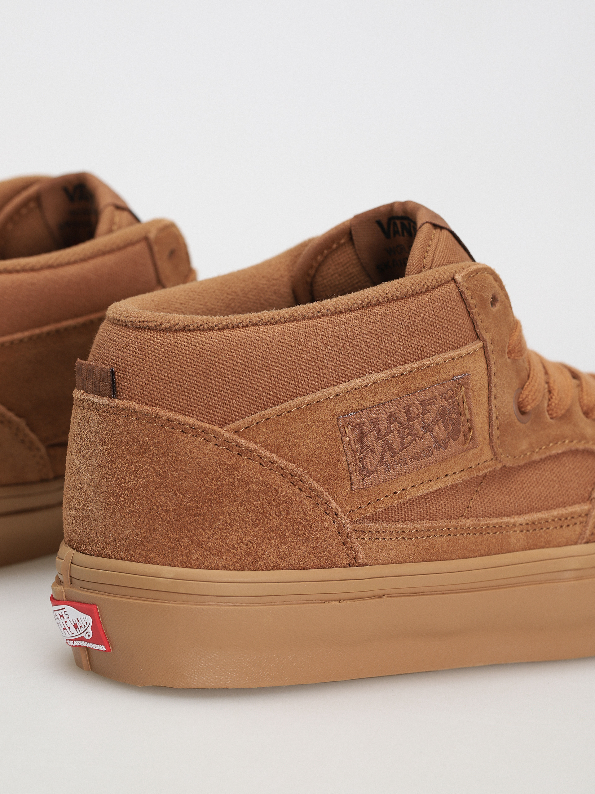 Vans Skate Half Cab Shoes (brown/gum)