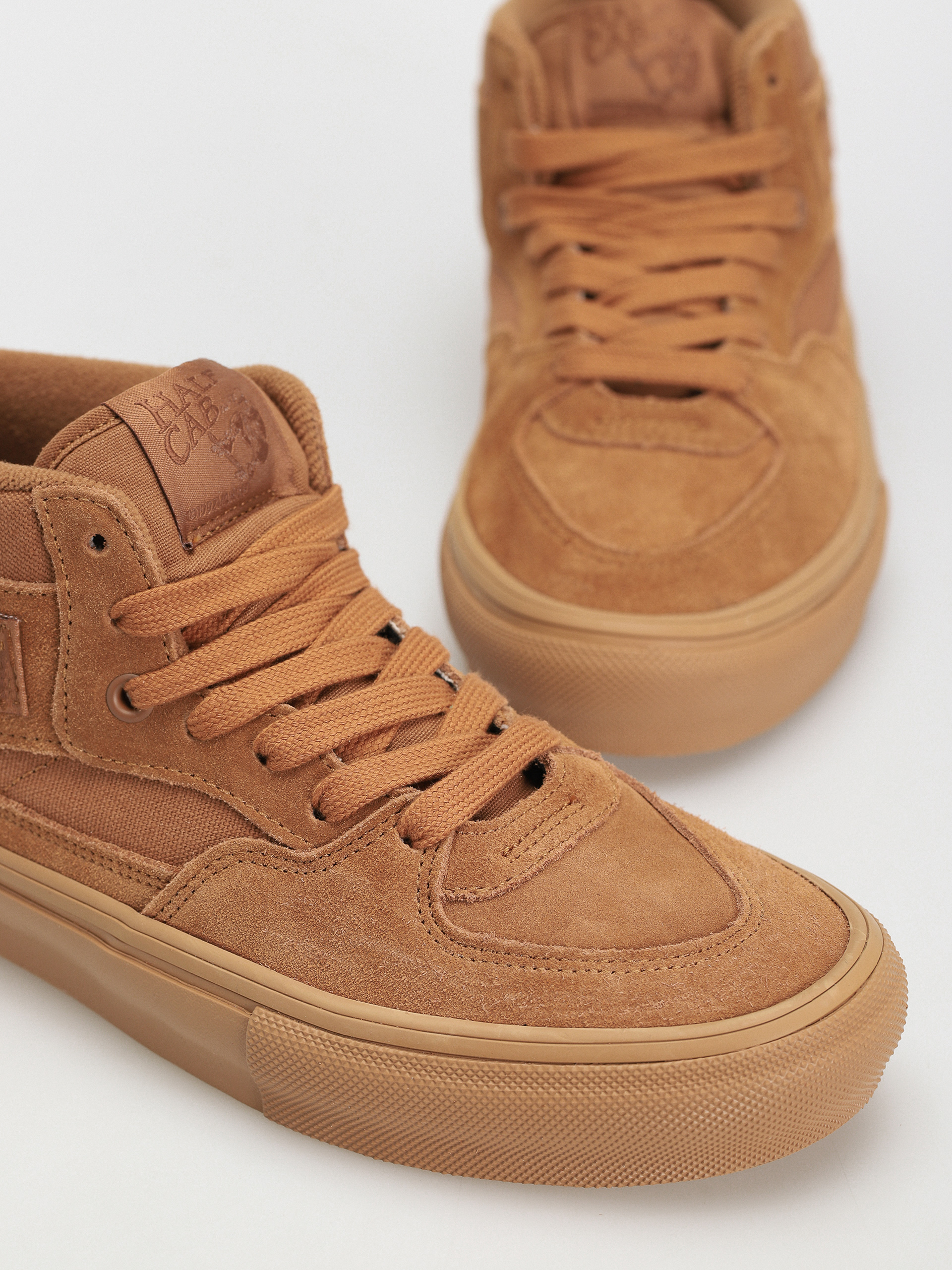 Vans Skate Half Cab Shoes (brown/gum)