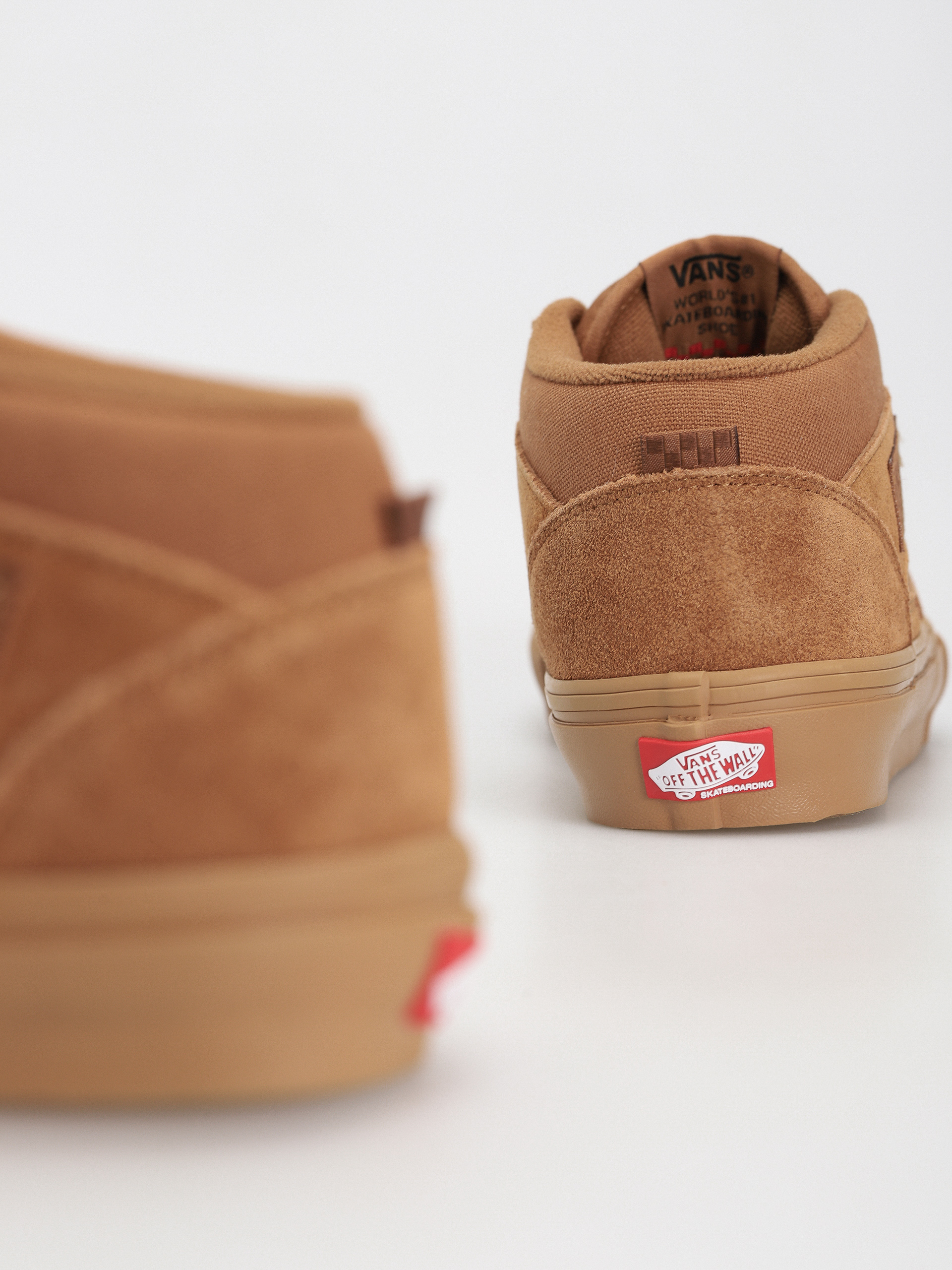 Vans Skate Half Cab Shoes (brown/gum)