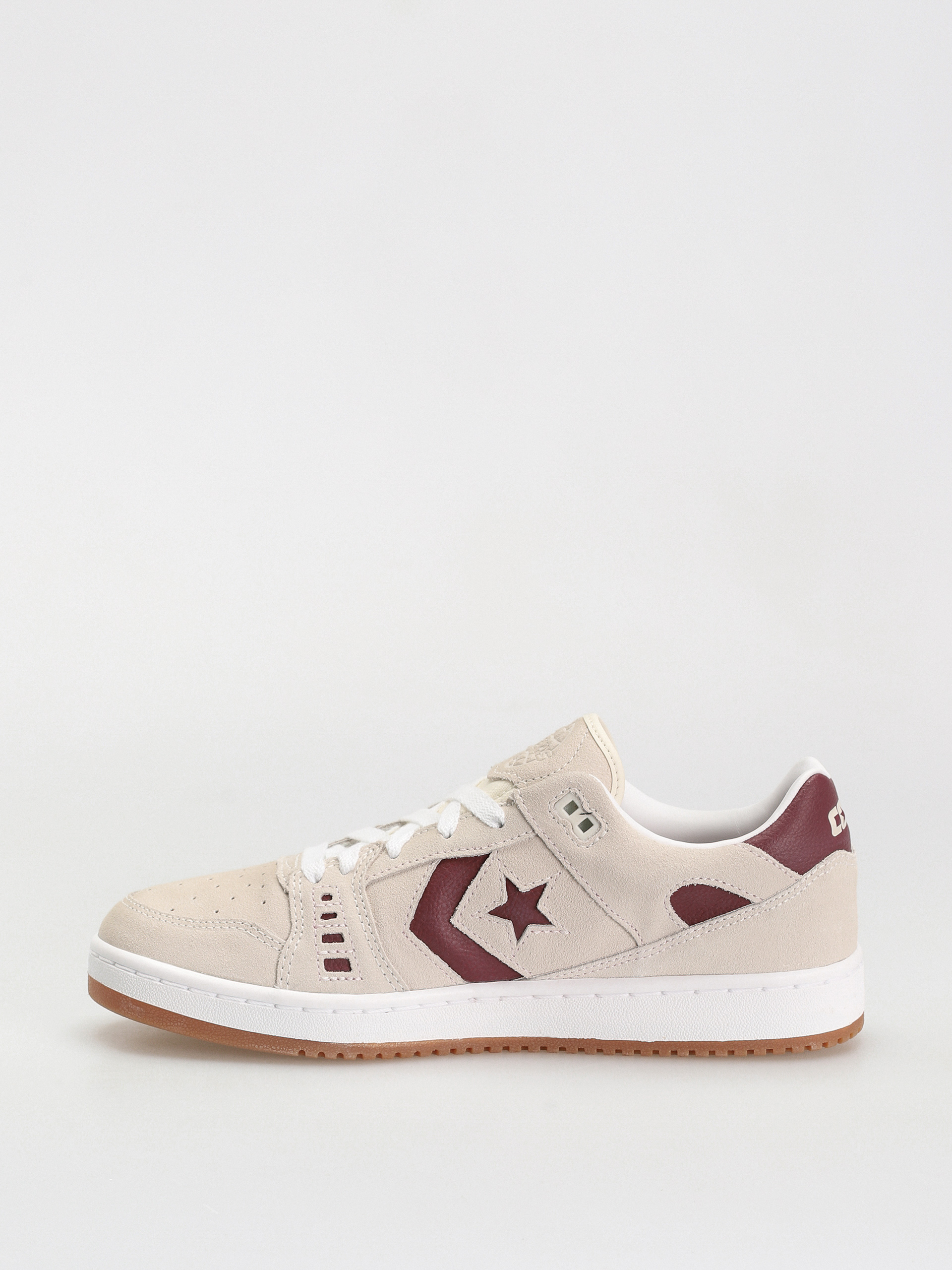Converse AS 1 Pro Ox Shoes (egret/dark burgundy/gum)