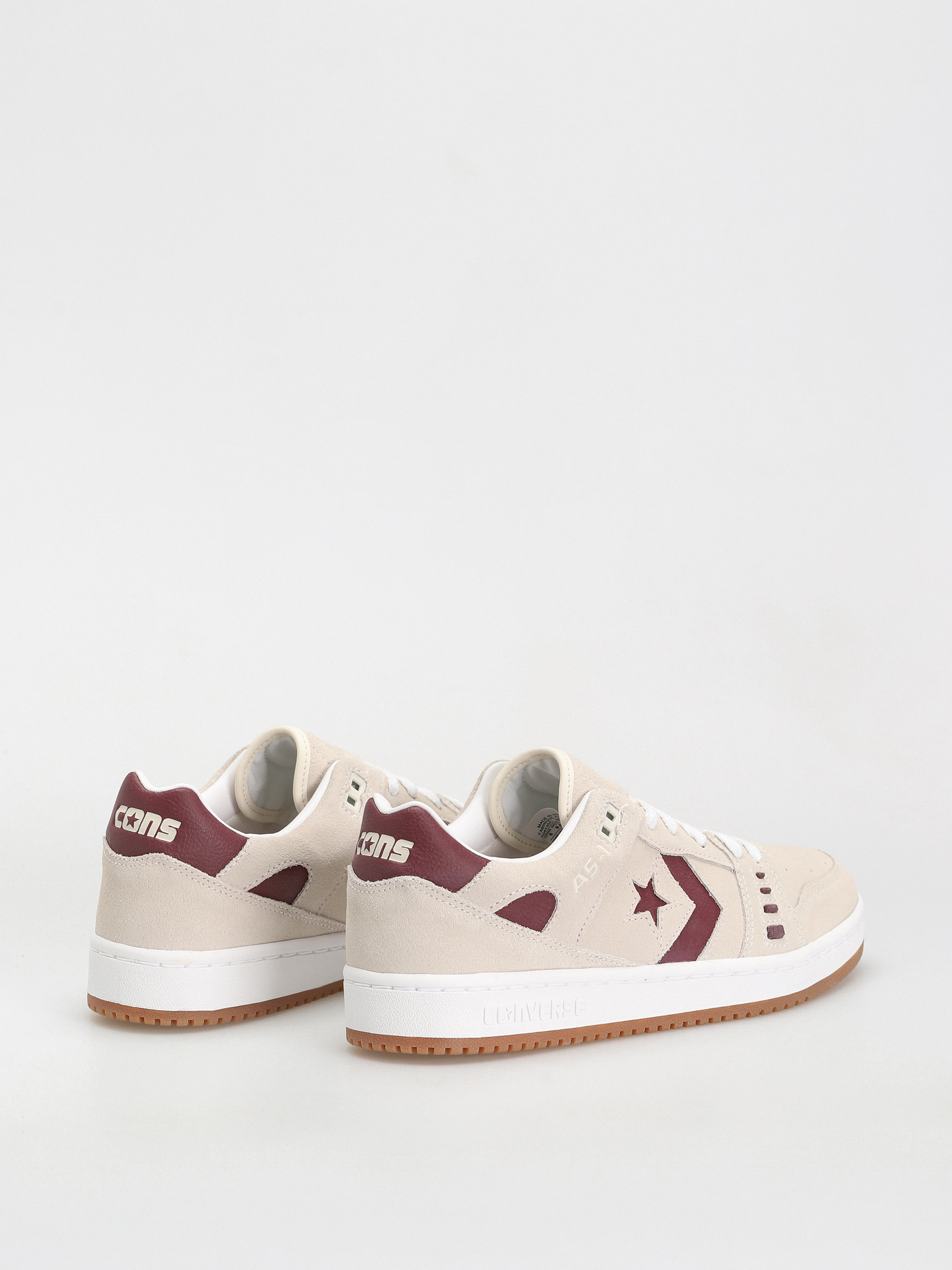 Converse AS 1 Pro Ox Shoes (egret/dark burgundy/gum)