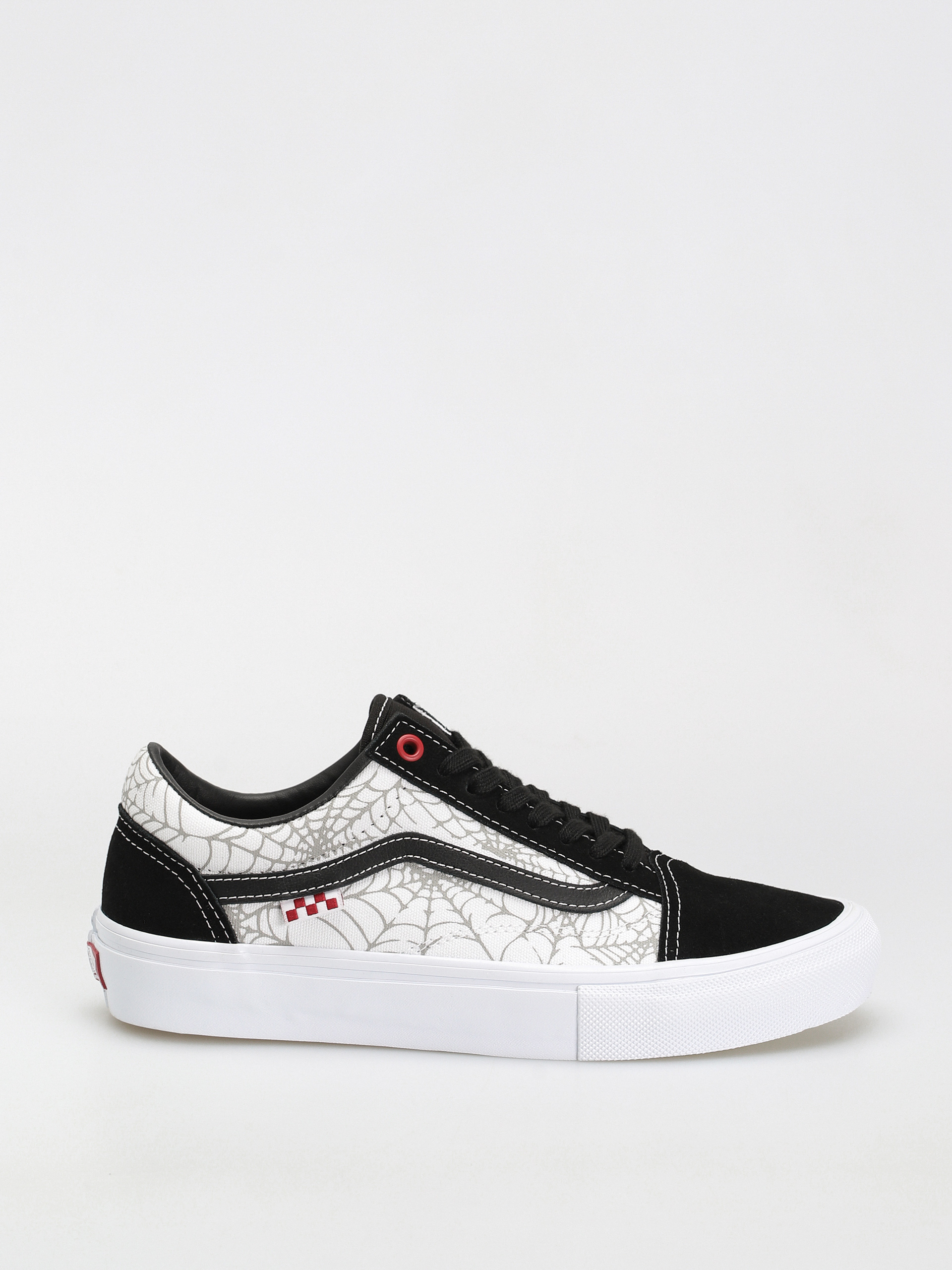 Vans Skate Old Skool Shoes (black widow spider black/white/red)