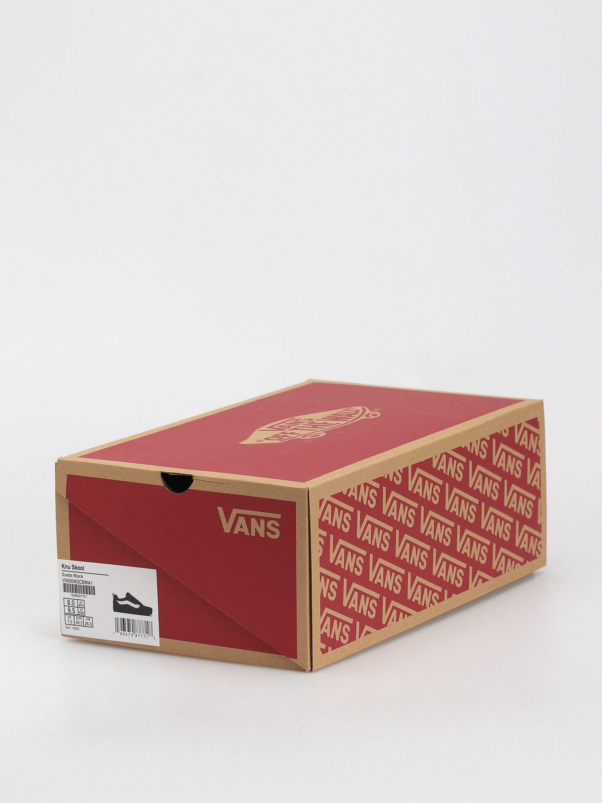 Vans Knu Skool Shoes (suede black)