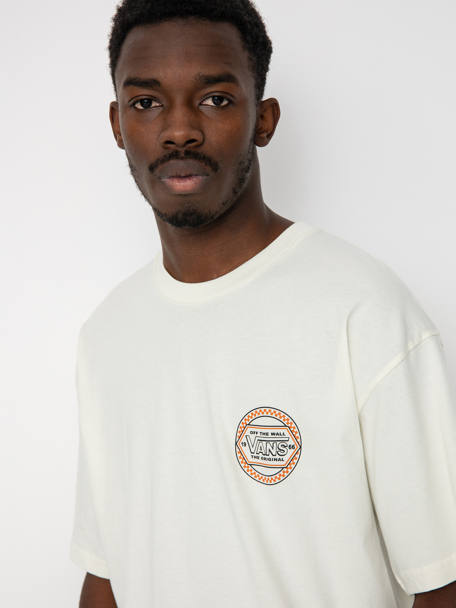 Vans Circle Checker Drop V T-Shirt (marshmallow)