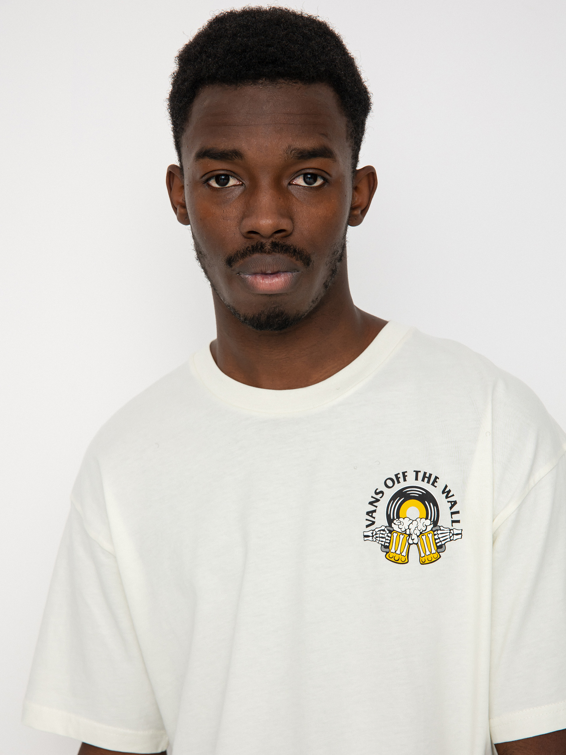 Vans Brew Bros Tunes T-Shirt (marshmallow)