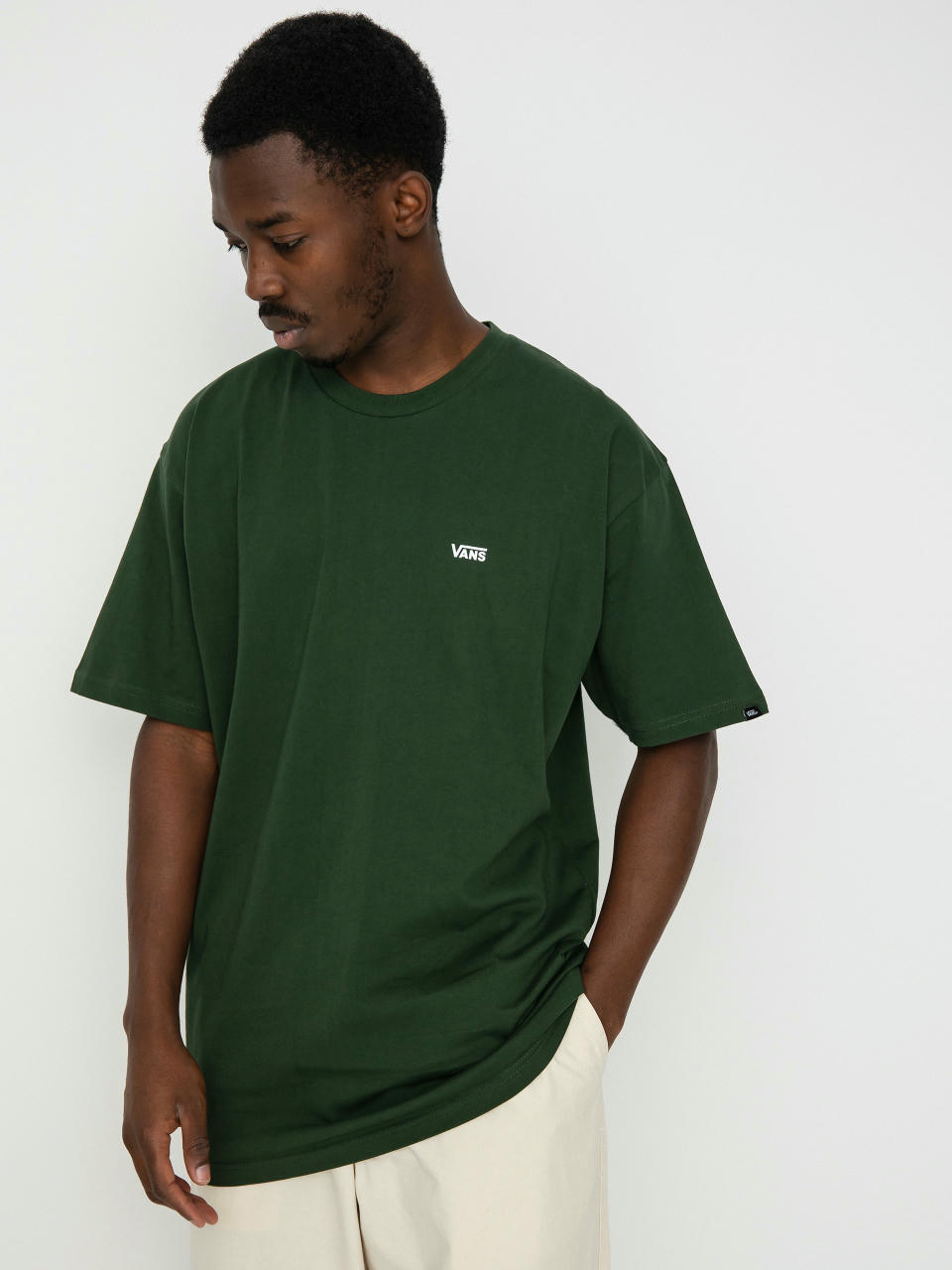 Vans Left Chest Logo T-shirt (mountain view/white)