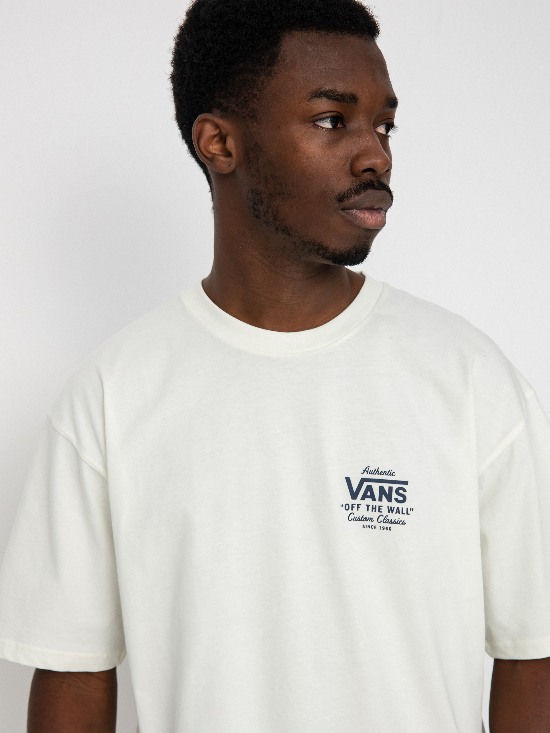 Vans Holder St Classic T-Shirt (marshmallow/dress blues)