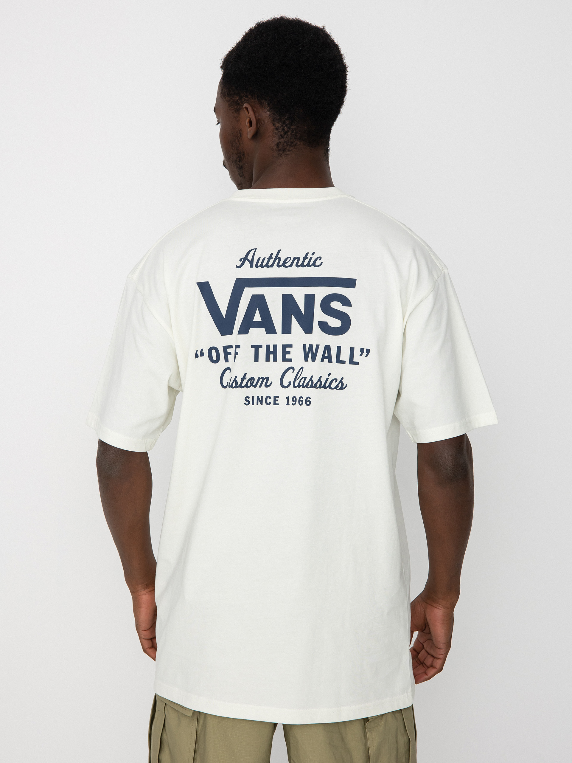 Vans Holder St Classic T-Shirt (marshmallow/dress blues)