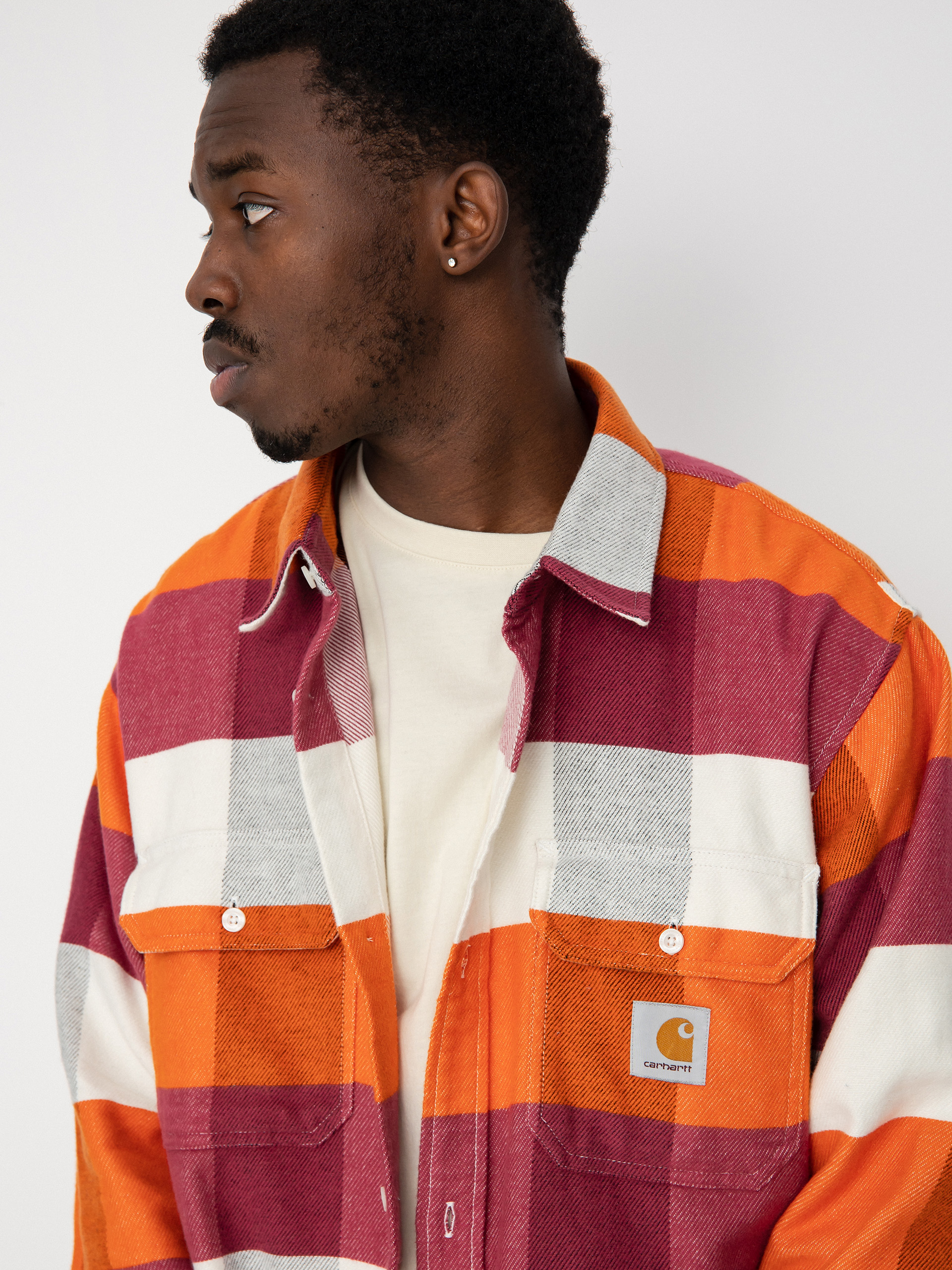 Carhartt check clearance shirt