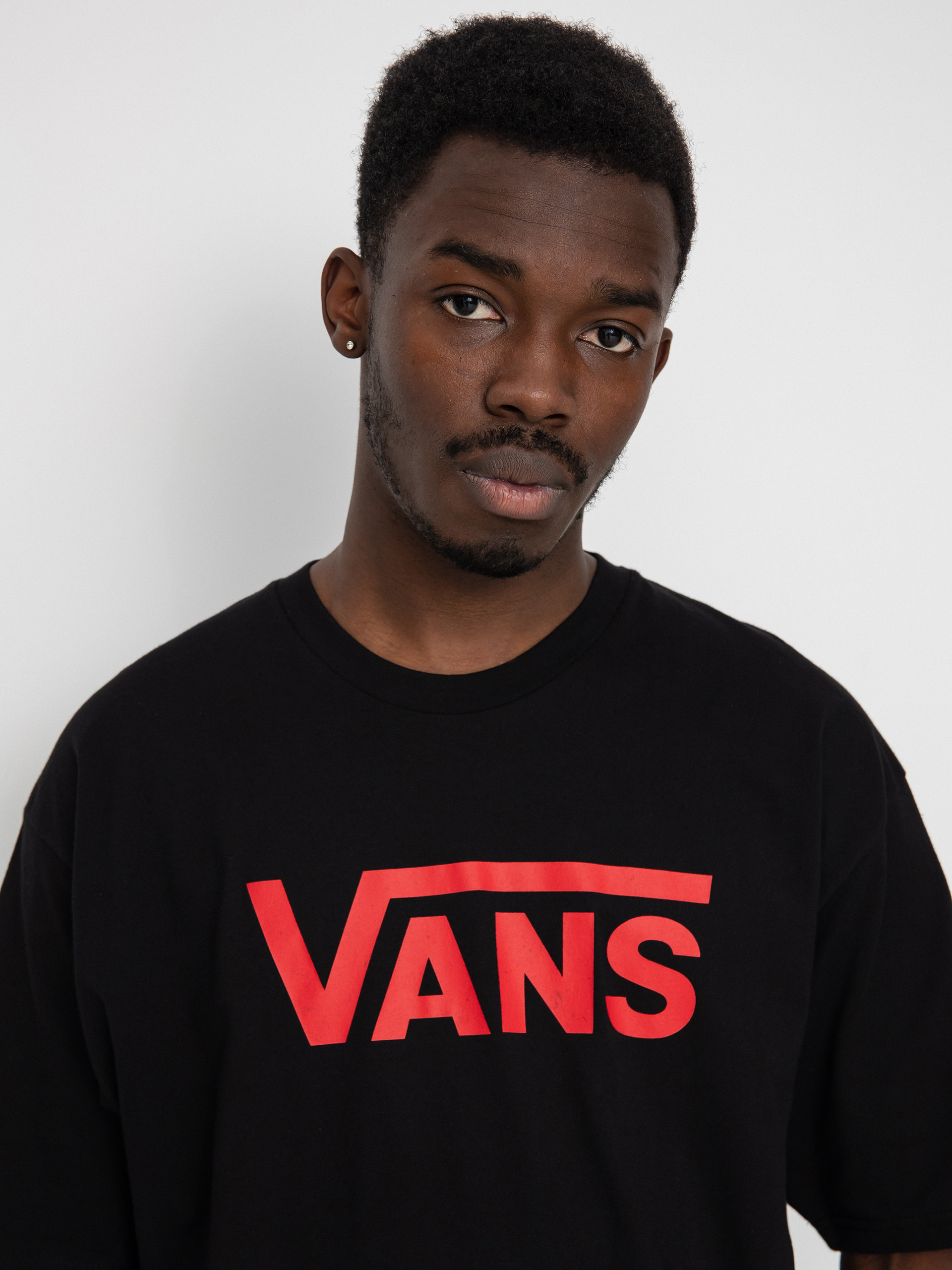 Vans Classic T-shirt (black/reinvent red)
