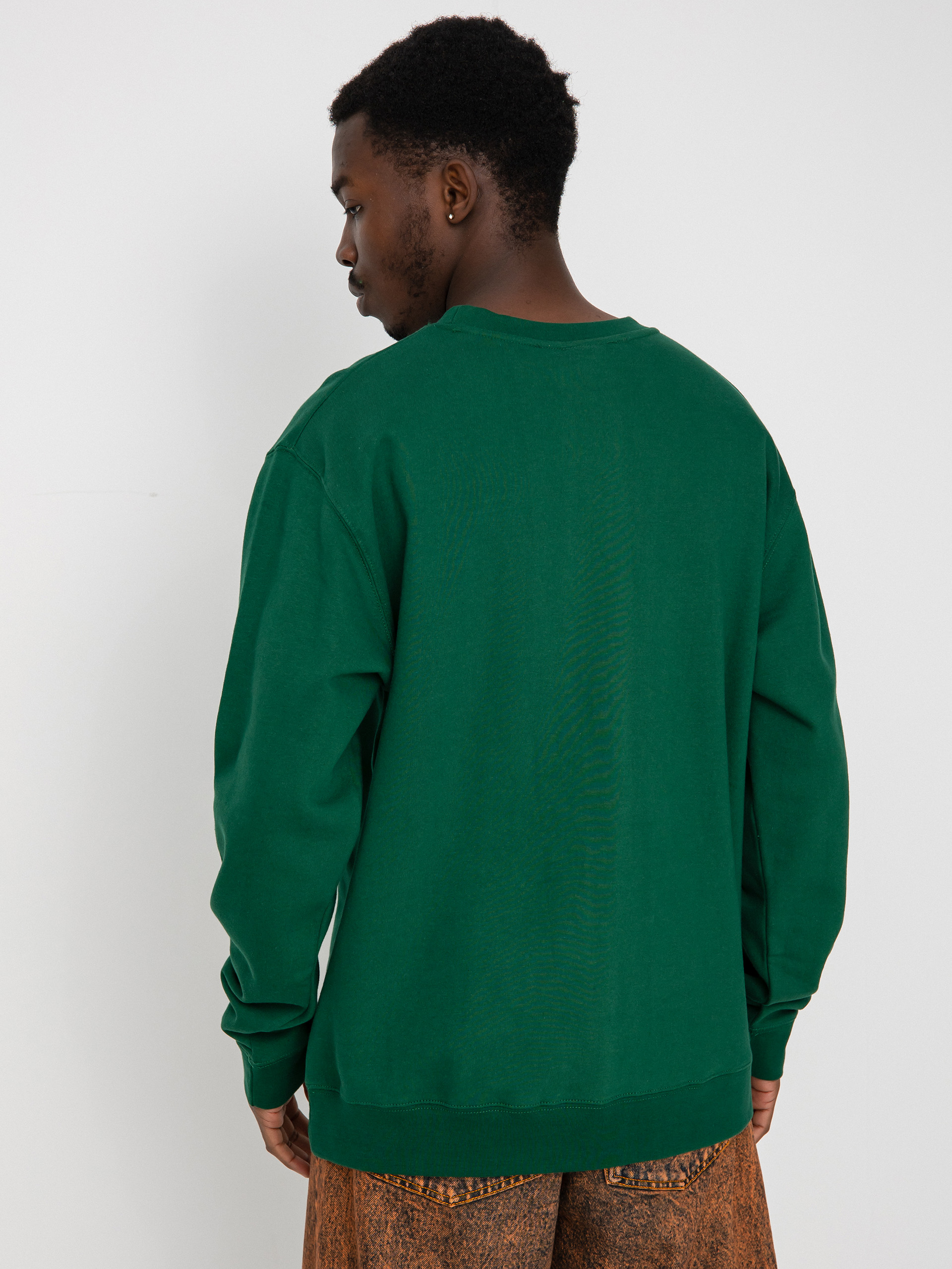 Spitfire Classic 87 Sweatshirt (dark green w/red & gold print)