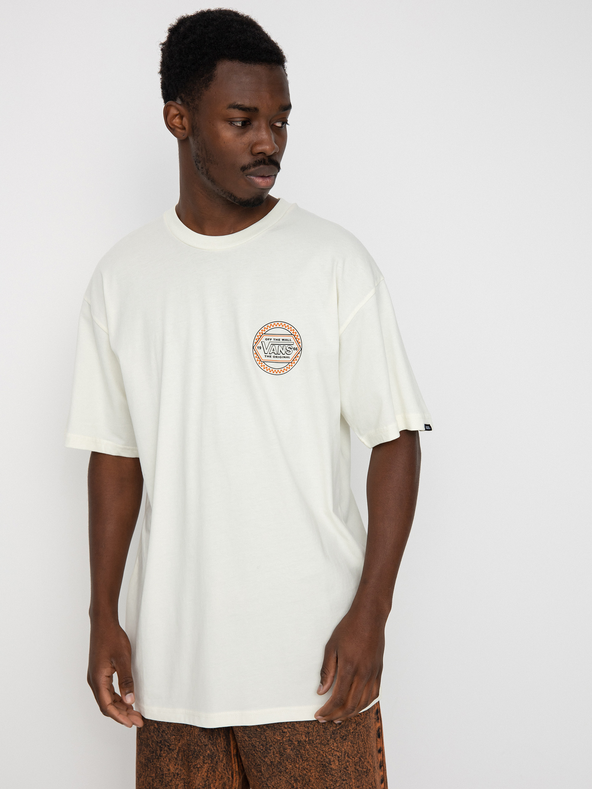 Vans Circle Checker Drop V T-Shirt (marshmallow)