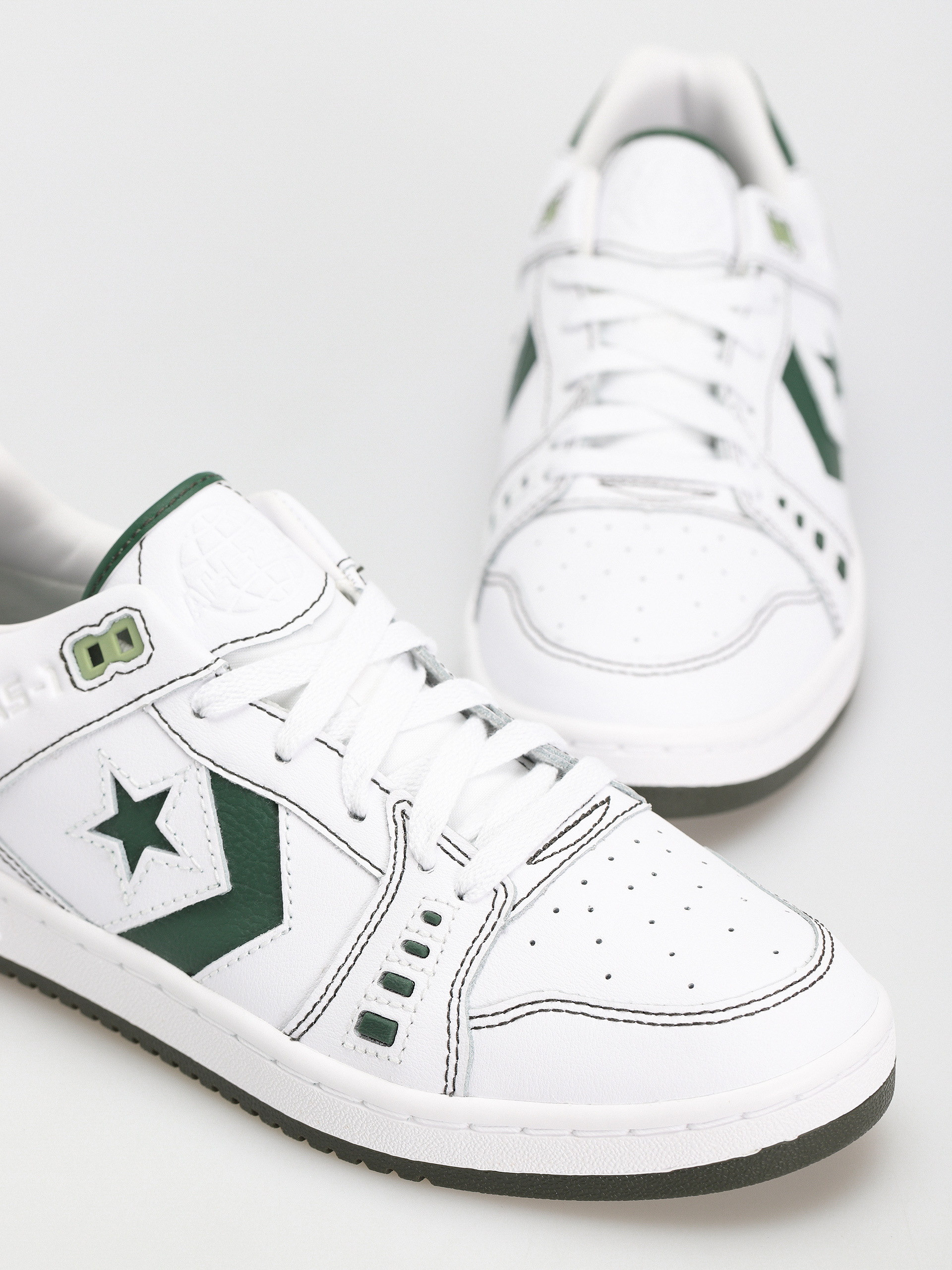 Converse AS 1 Pro Ox Schuhe (white/fir/white)