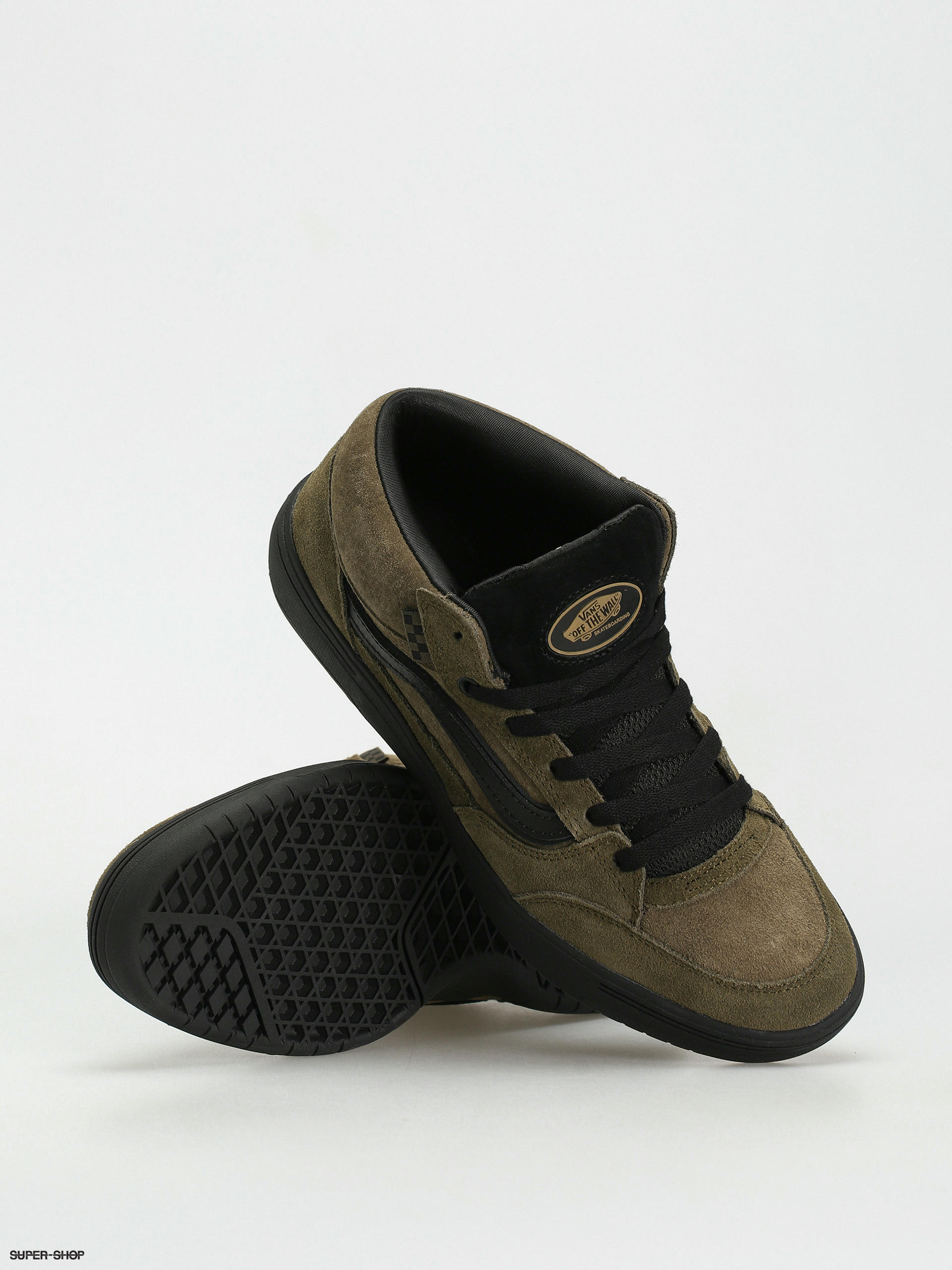 Vans Zahba Mid X Beatrice Domond Shoes dark olive