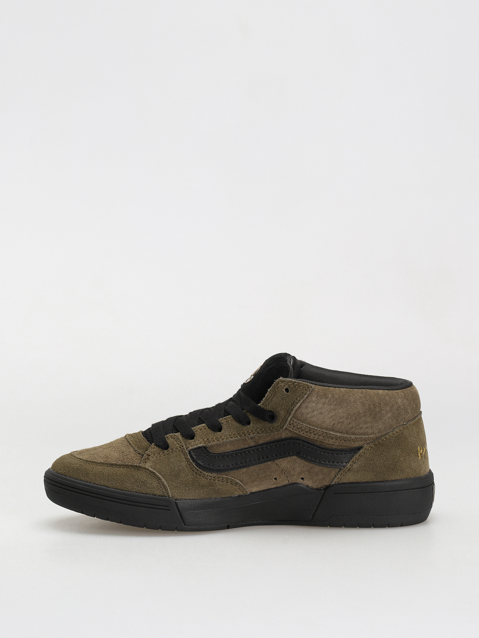 Vans Zahba Mid X Beatrice Domond Shoes (dark olive)