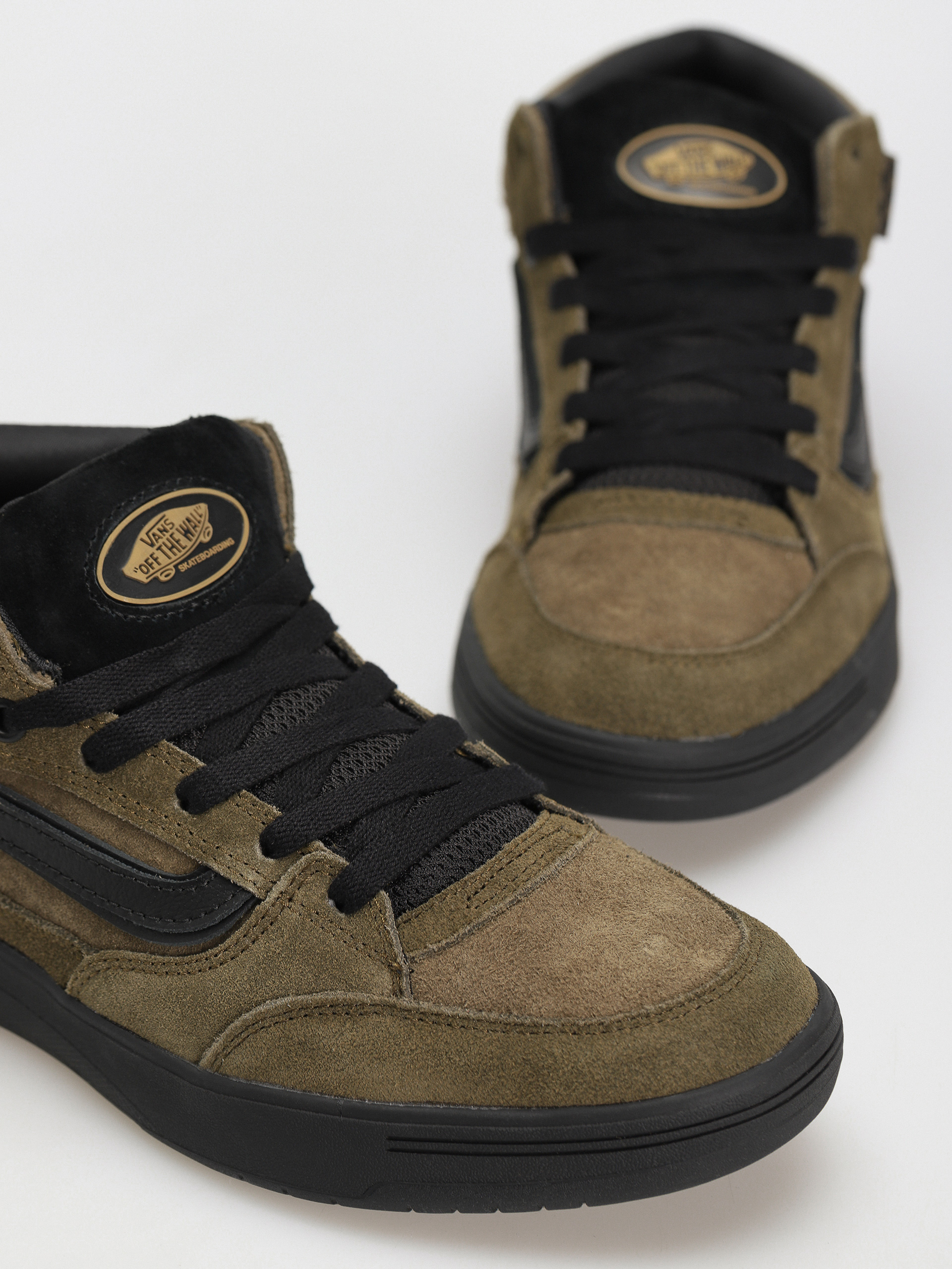 Vans Zahba Mid X Beatrice Domond Shoes (dark olive)