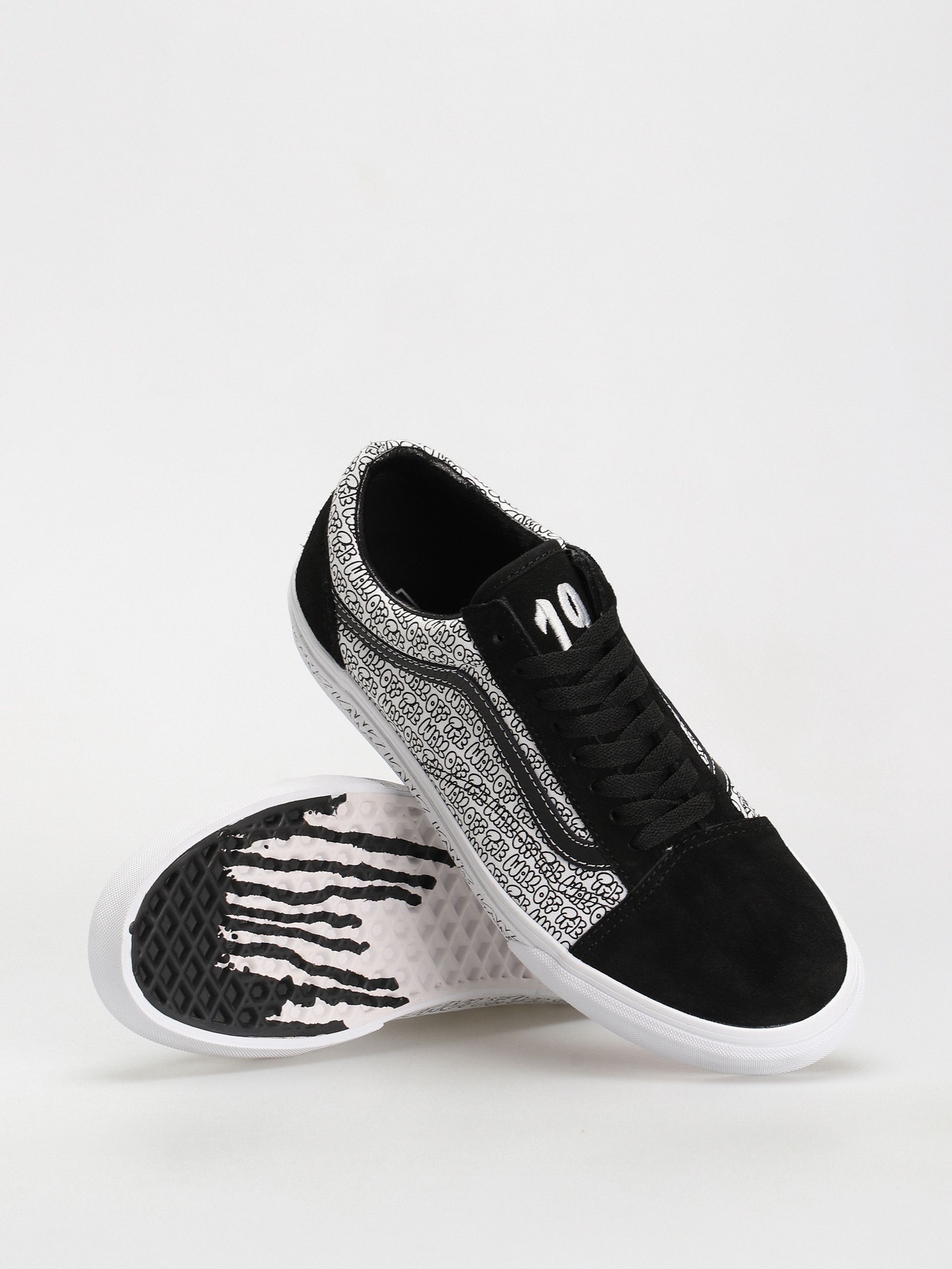 Vans Old Skool Shoes (black/black white)