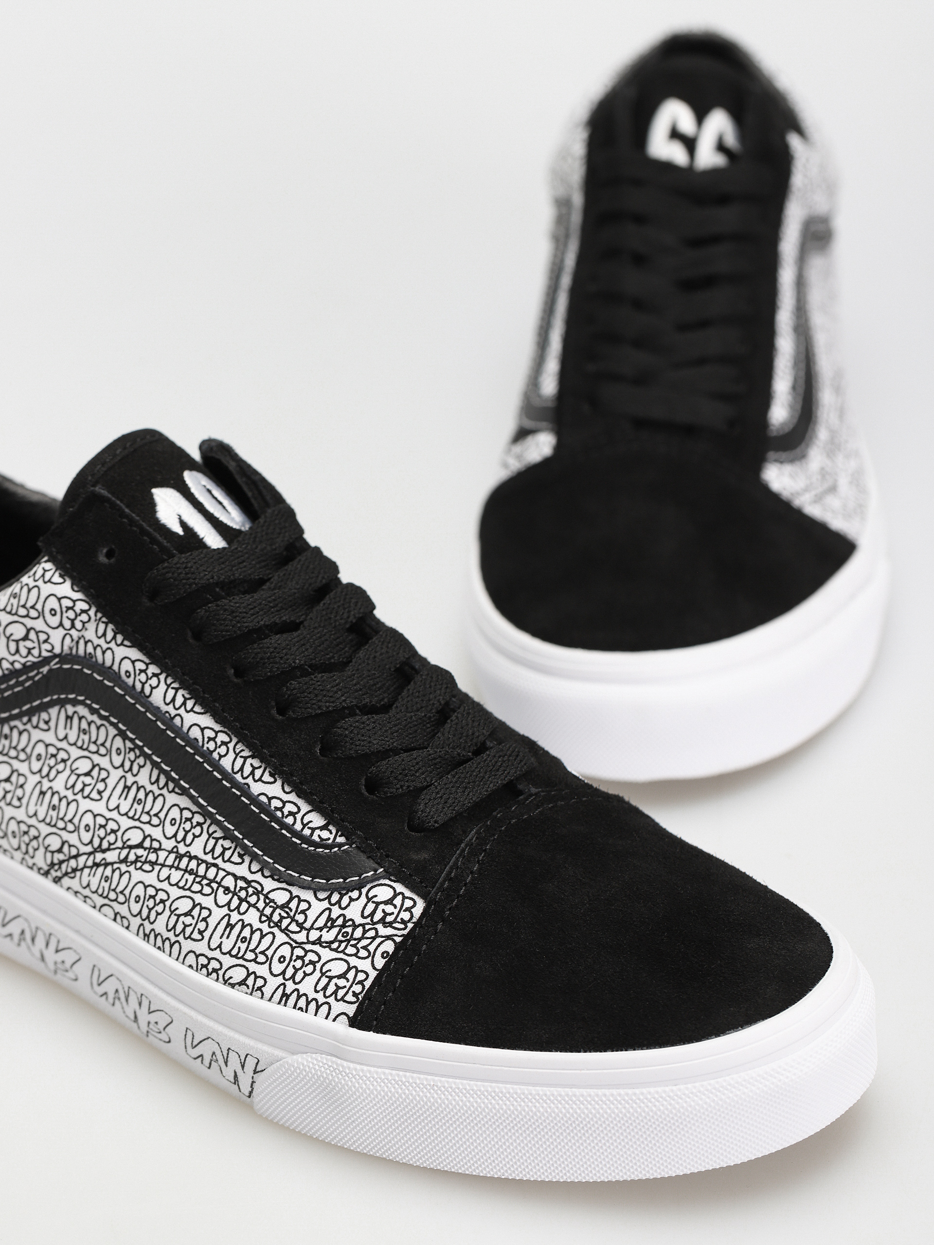 Vans Old Skool Shoes (black/black white)
