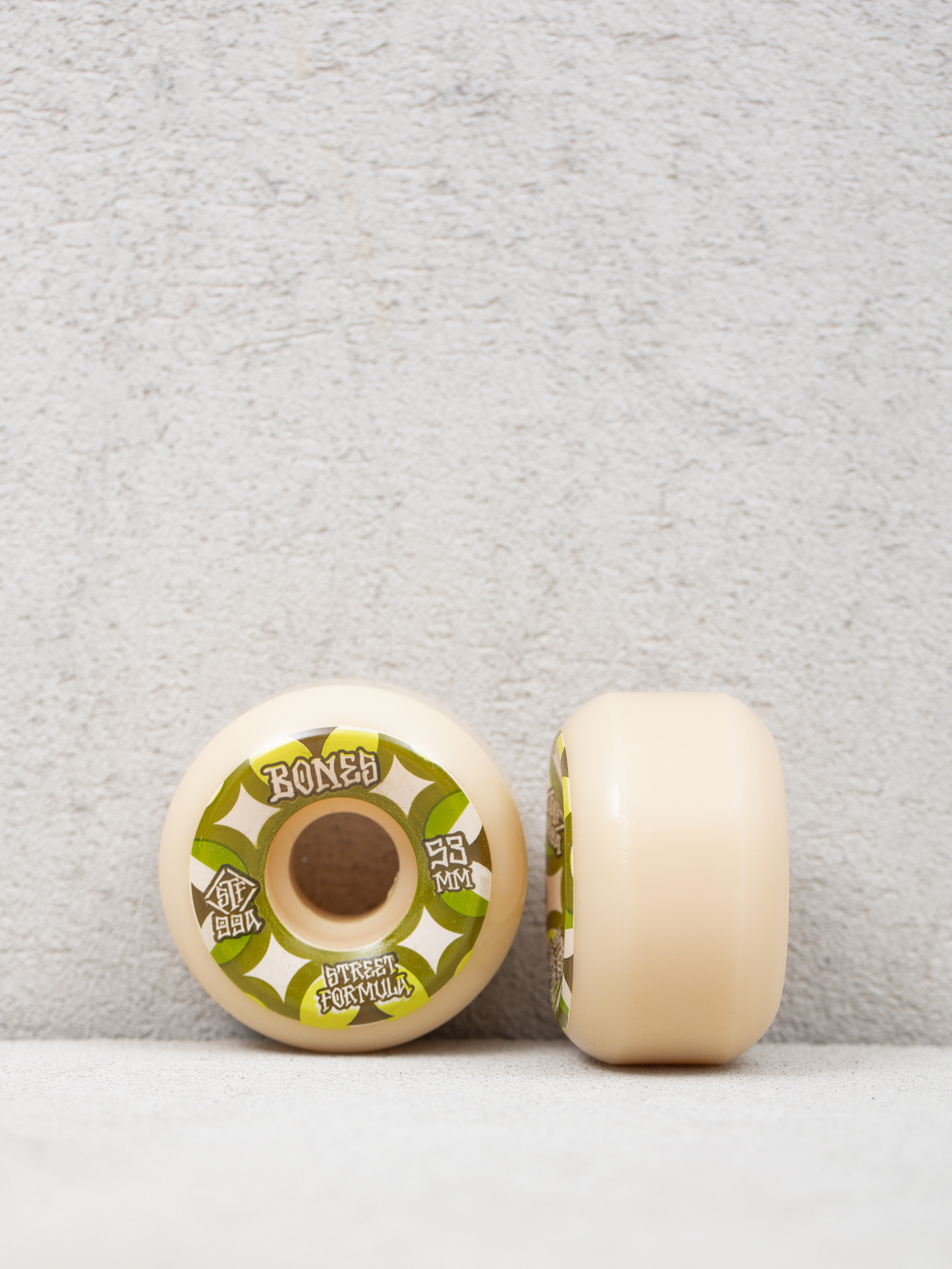 Ruedas Para Monopatín Bones STF - Diámetro 53 Mm, Dureza 99A O 103A, Fórmula Street Tech