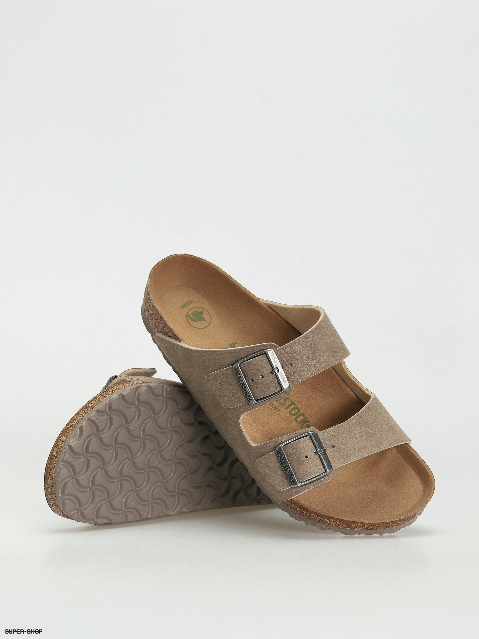 Birkenstock Arizona Microfibre Regular Flip flops desert dust gray taupe