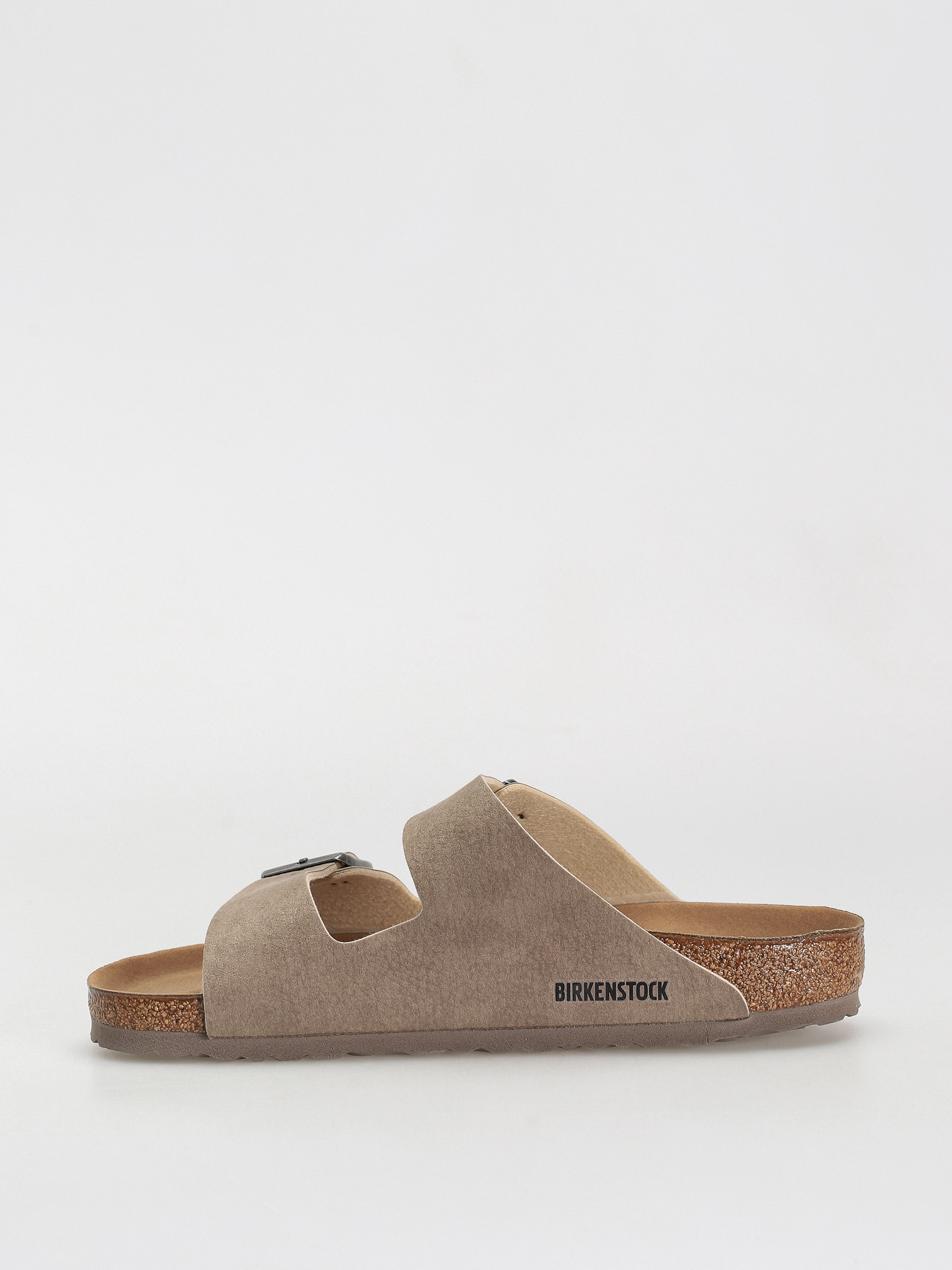 Birkenstock Arizona Microfibre Regular Flip-flops (desert dust gray taupe)