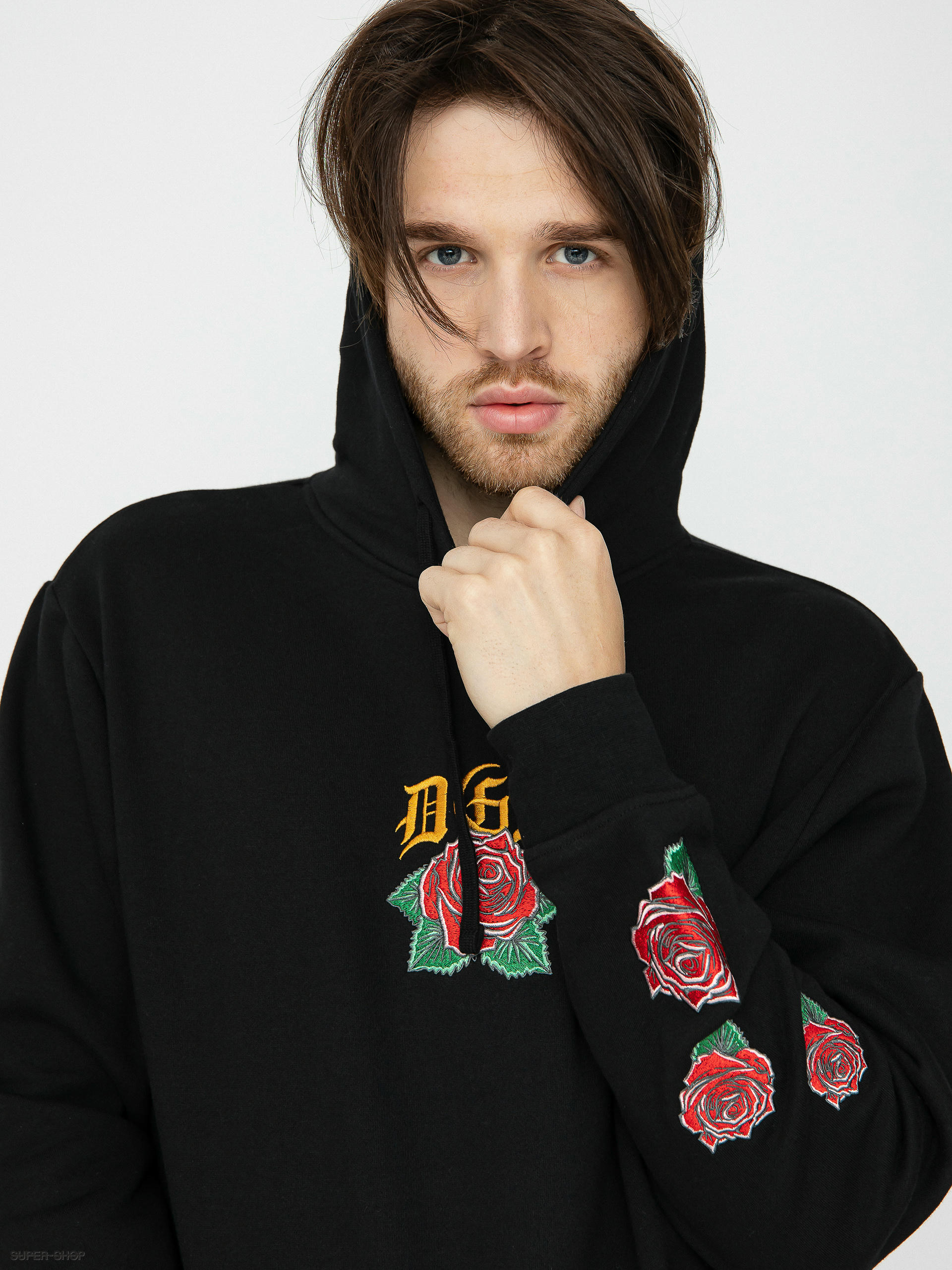 DGK Guadalupe Embroidered Black Hoodie