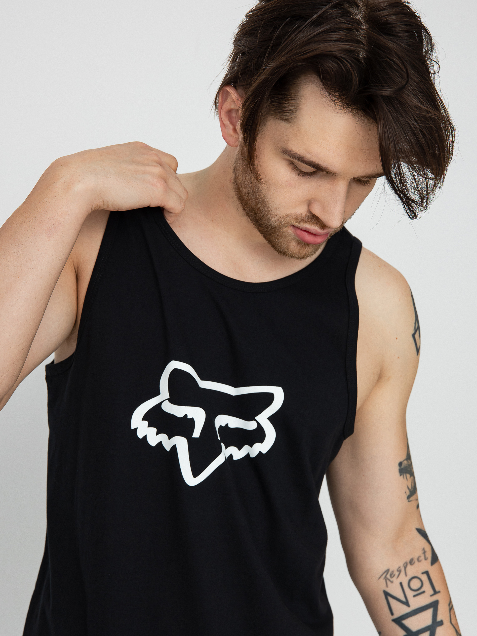 Fox head Tank top (black)