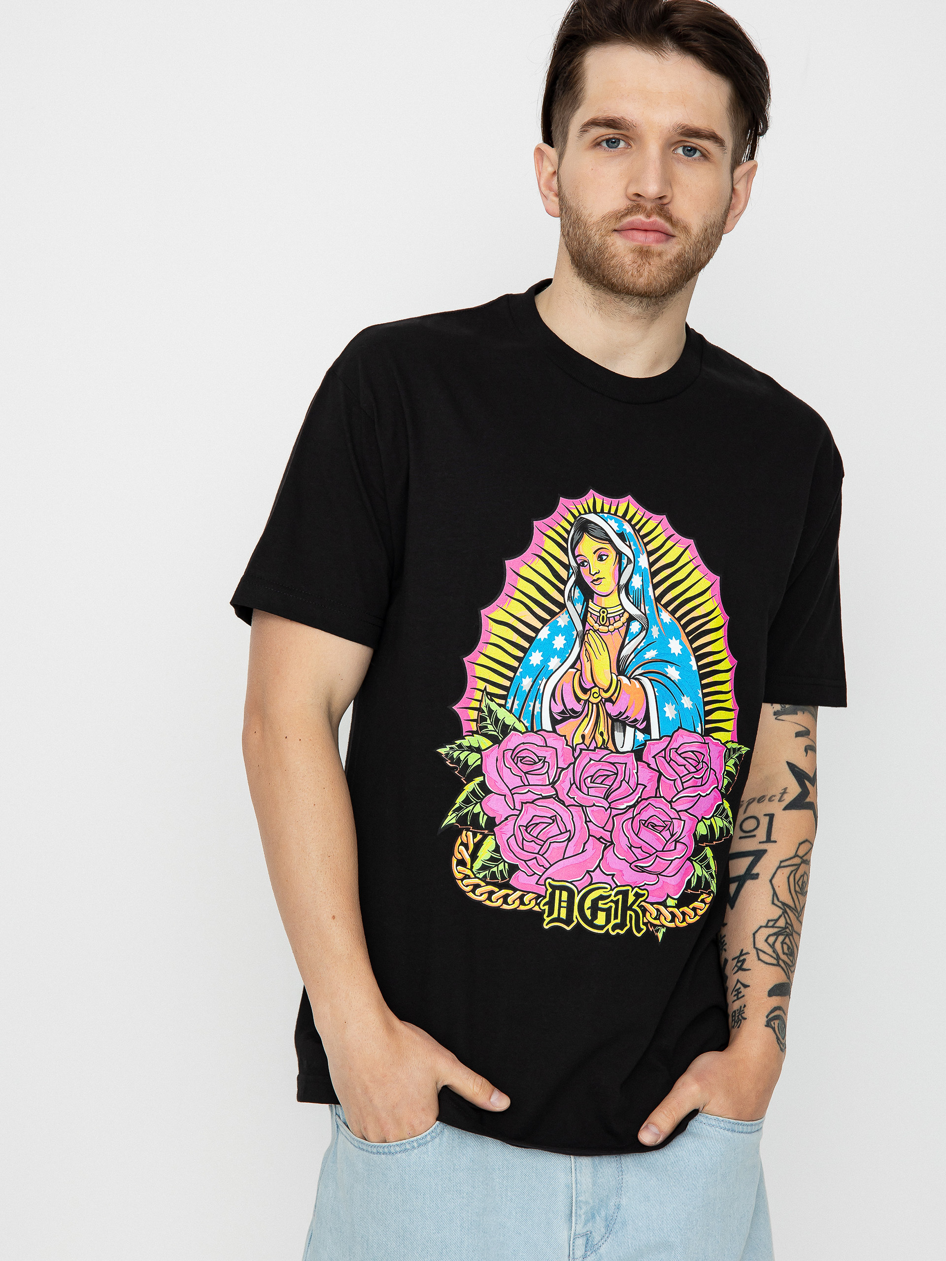 DGK Day Glo T-shirt (black)