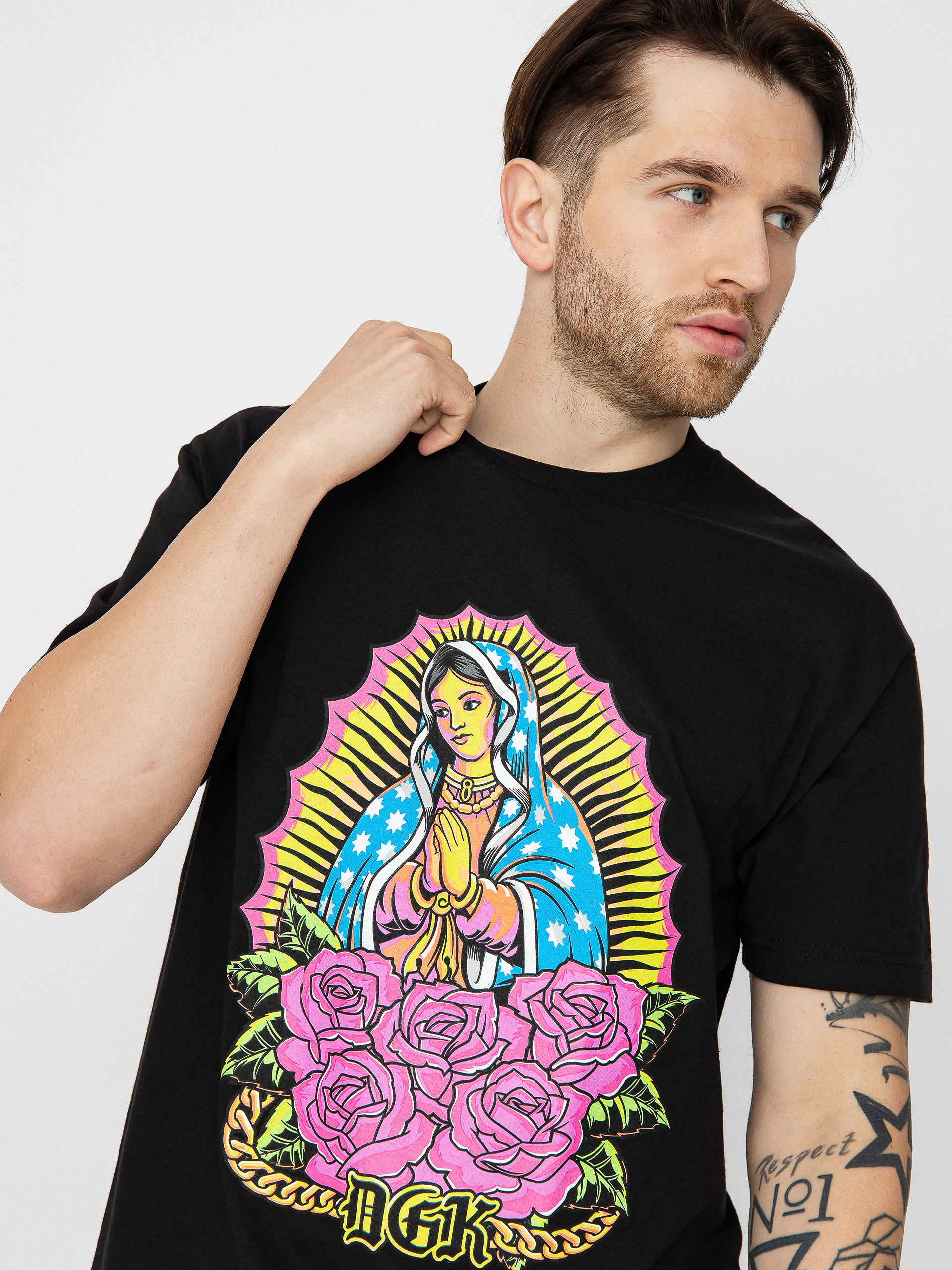 DGK Day Glo T-shirt (black)