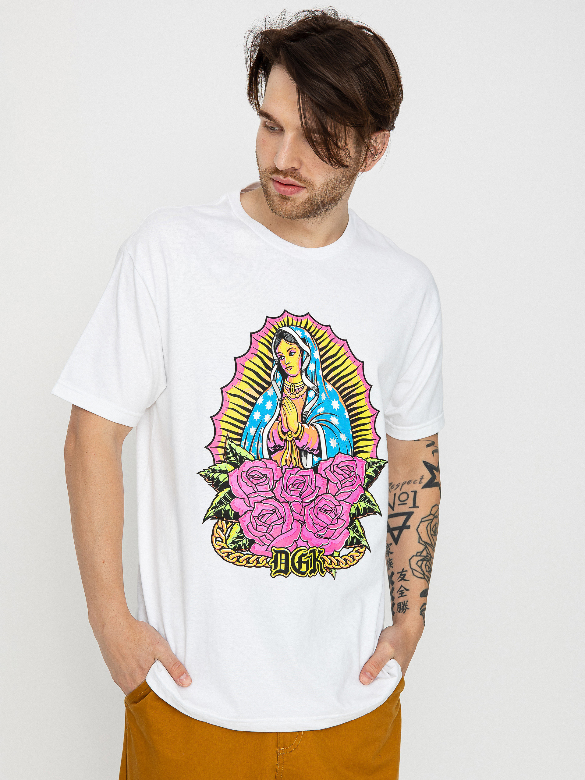 DGK Day Glo T-shirt (white)