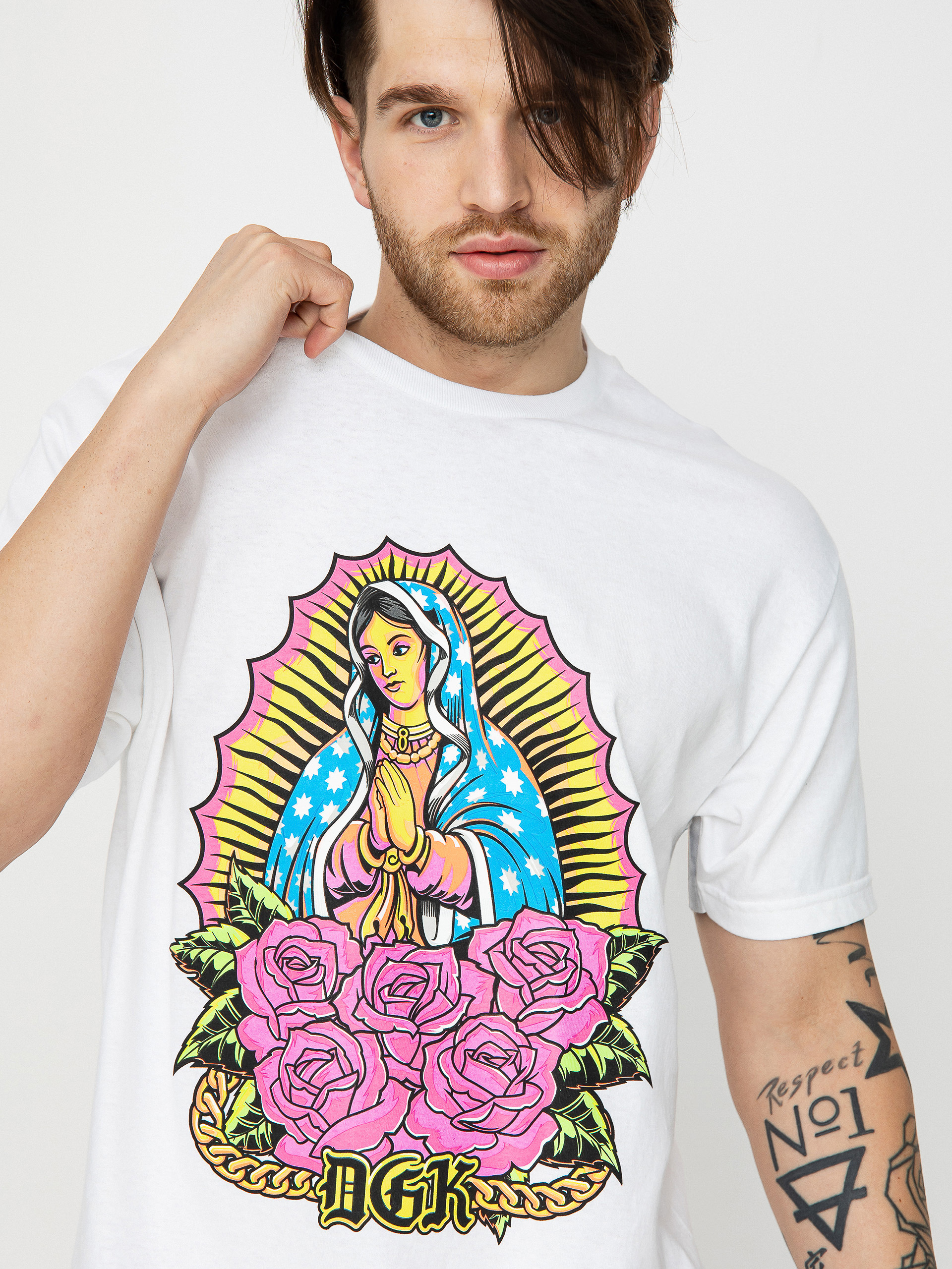 DGK Day Glo T-shirt (white)