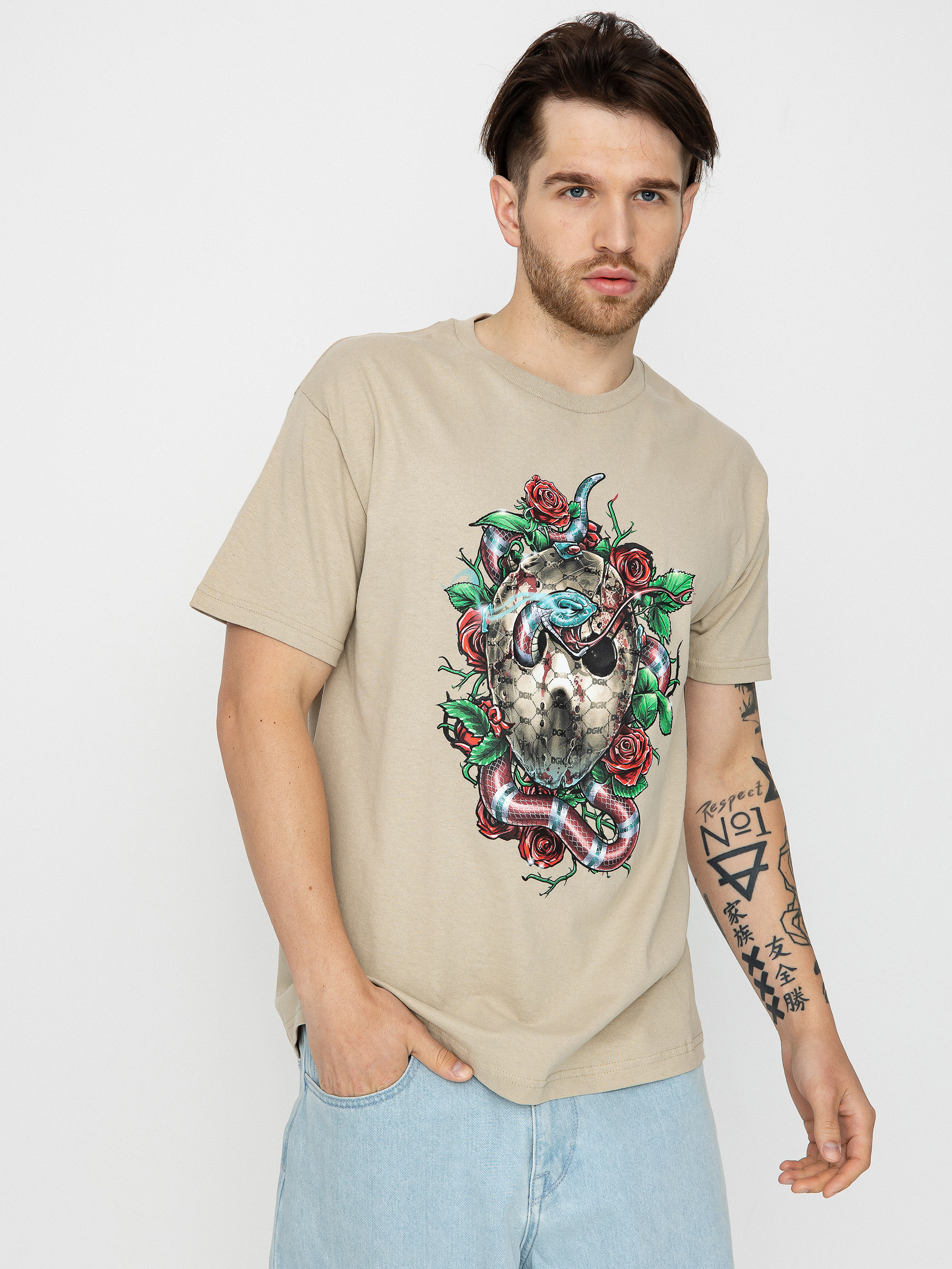 DGK Serpent T-shirt (sand)
