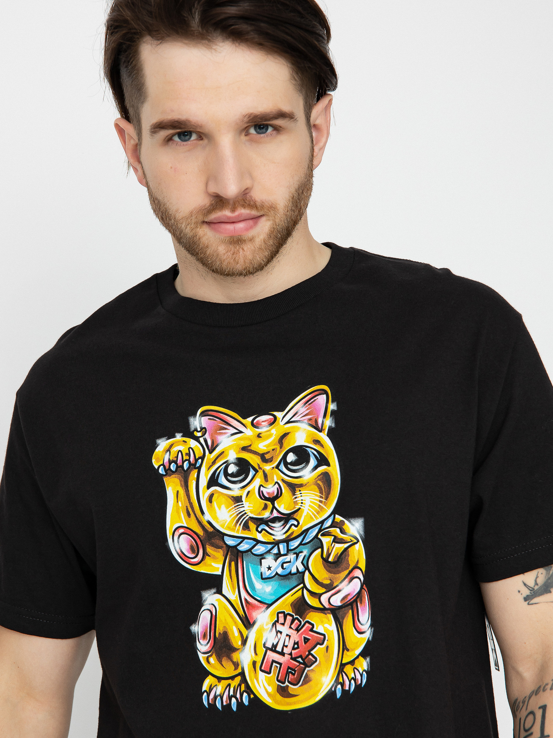 DGK Golden Cat T-shirt (black)