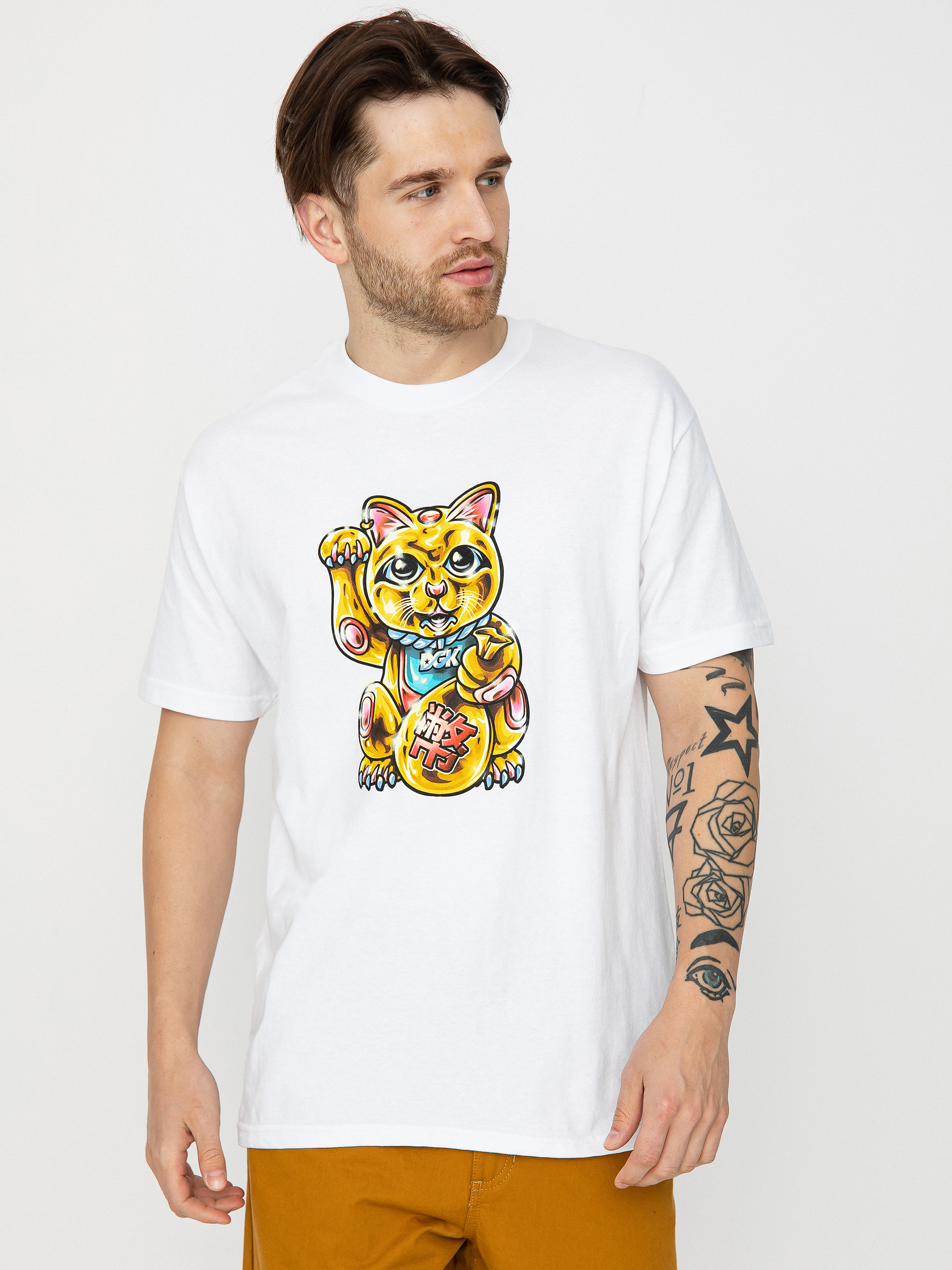 DGK Golden Cat T-shirt (white)