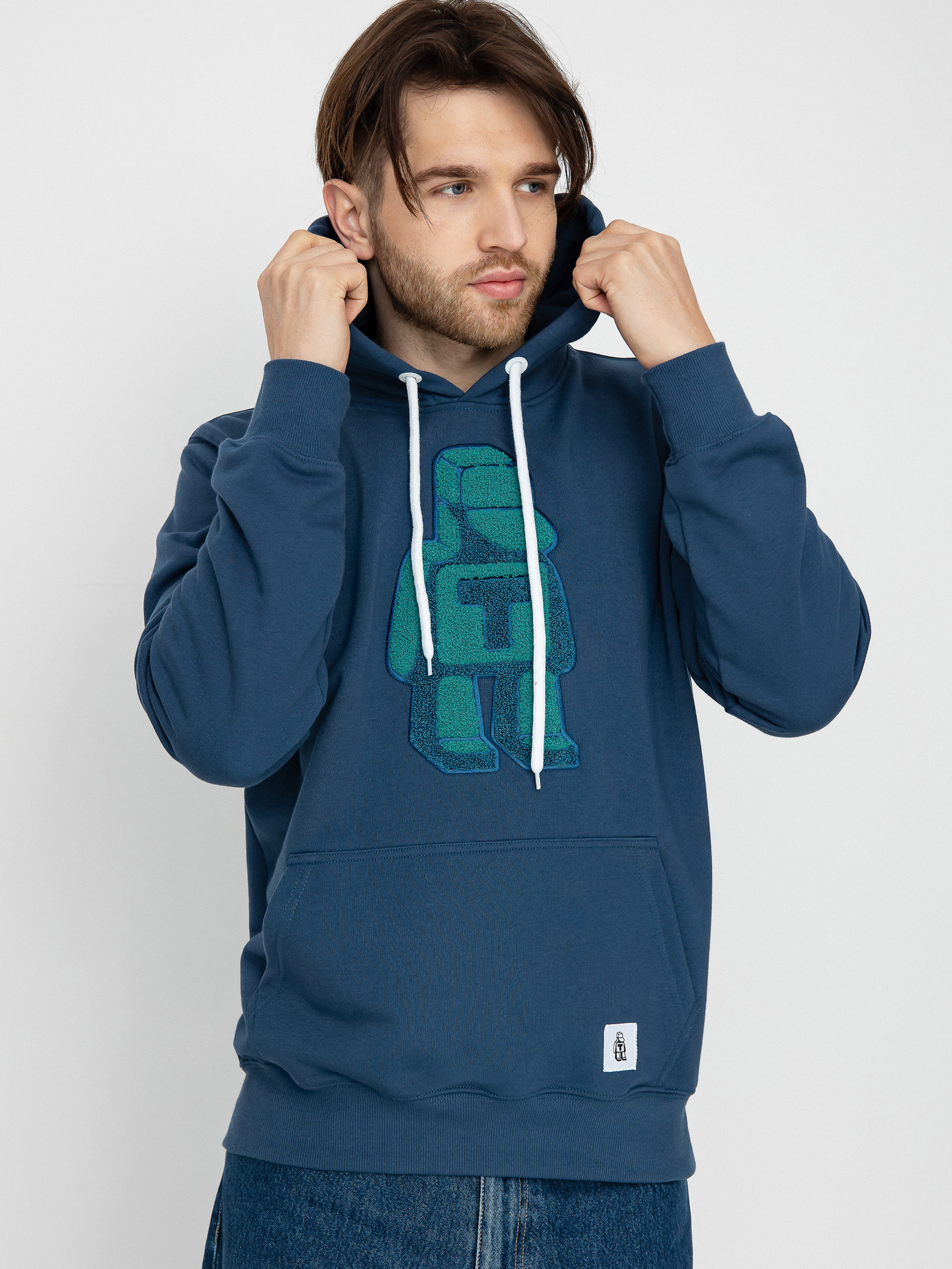 Tabasko Logo Chanille HD Hoodie (navy)