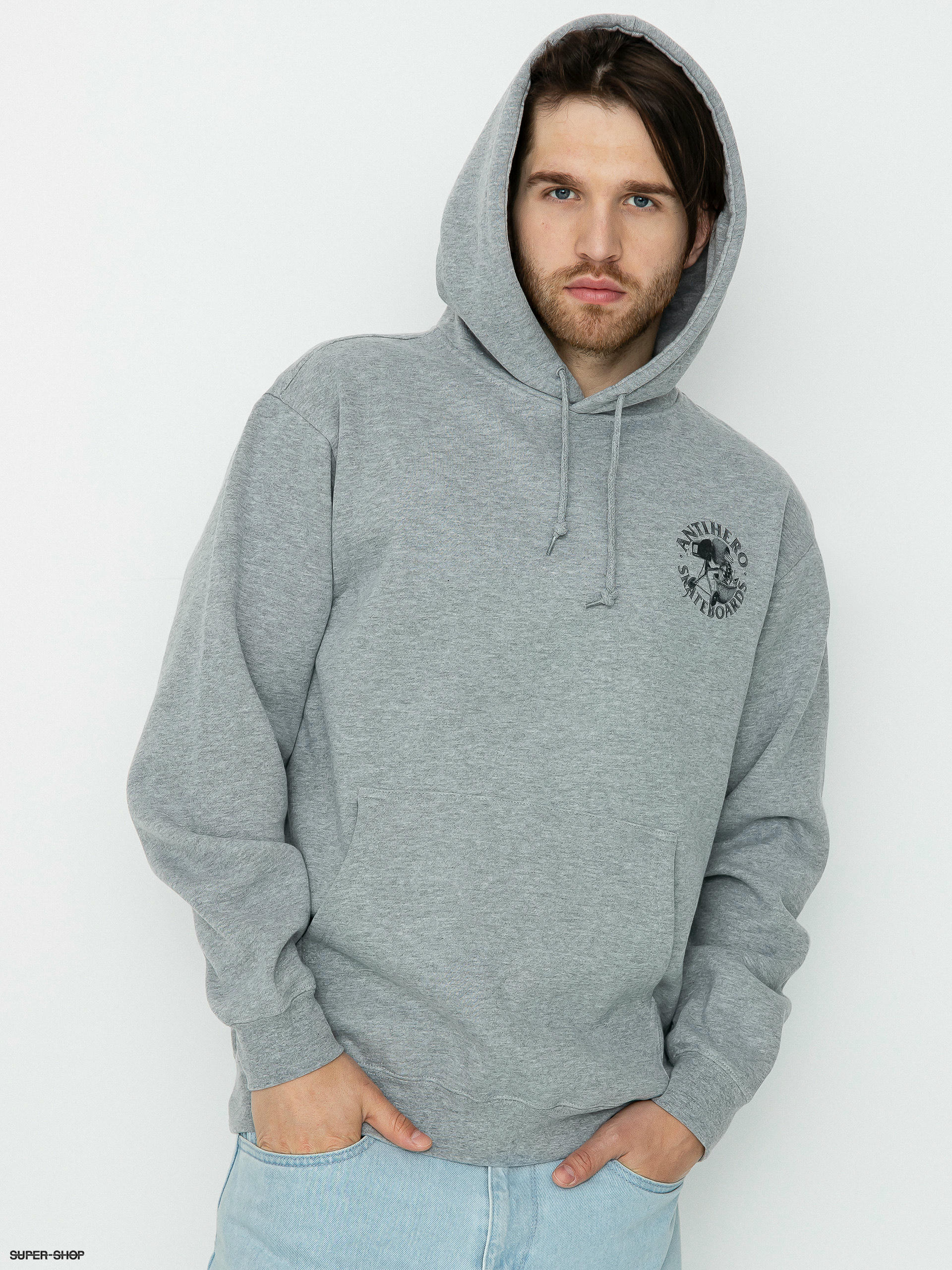 Eagles Nation Hoodie Dark Heather / L