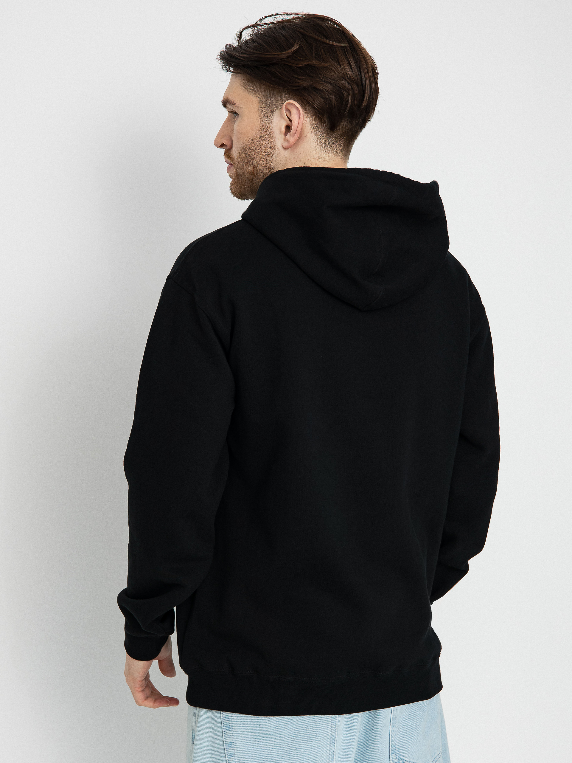 Spitfire Bighead Fill HD Hoodie (black w/gold & red print)