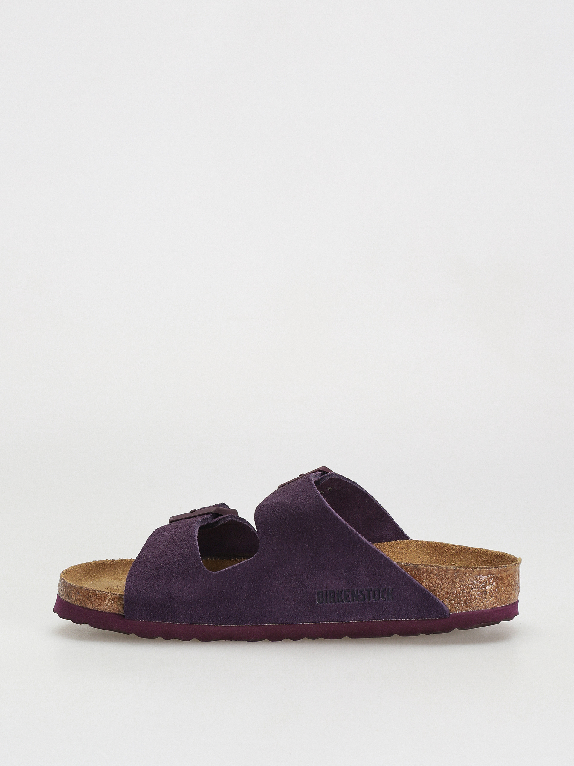 Purple hot sale suede birkenstocks