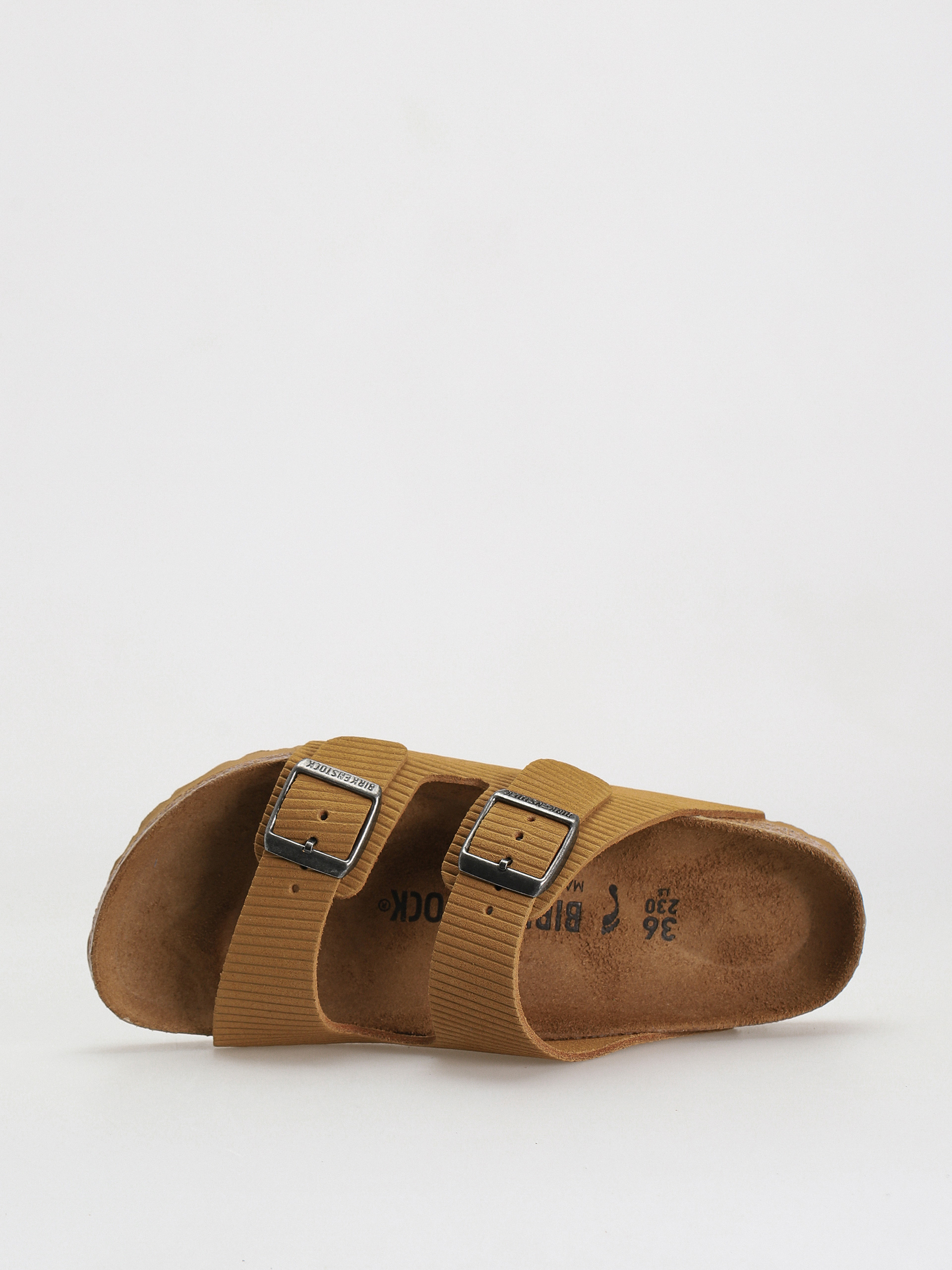 Birkenstock Arizona Suede Embossed Narrow Flip-flops Wmn (corduroy cork brown)