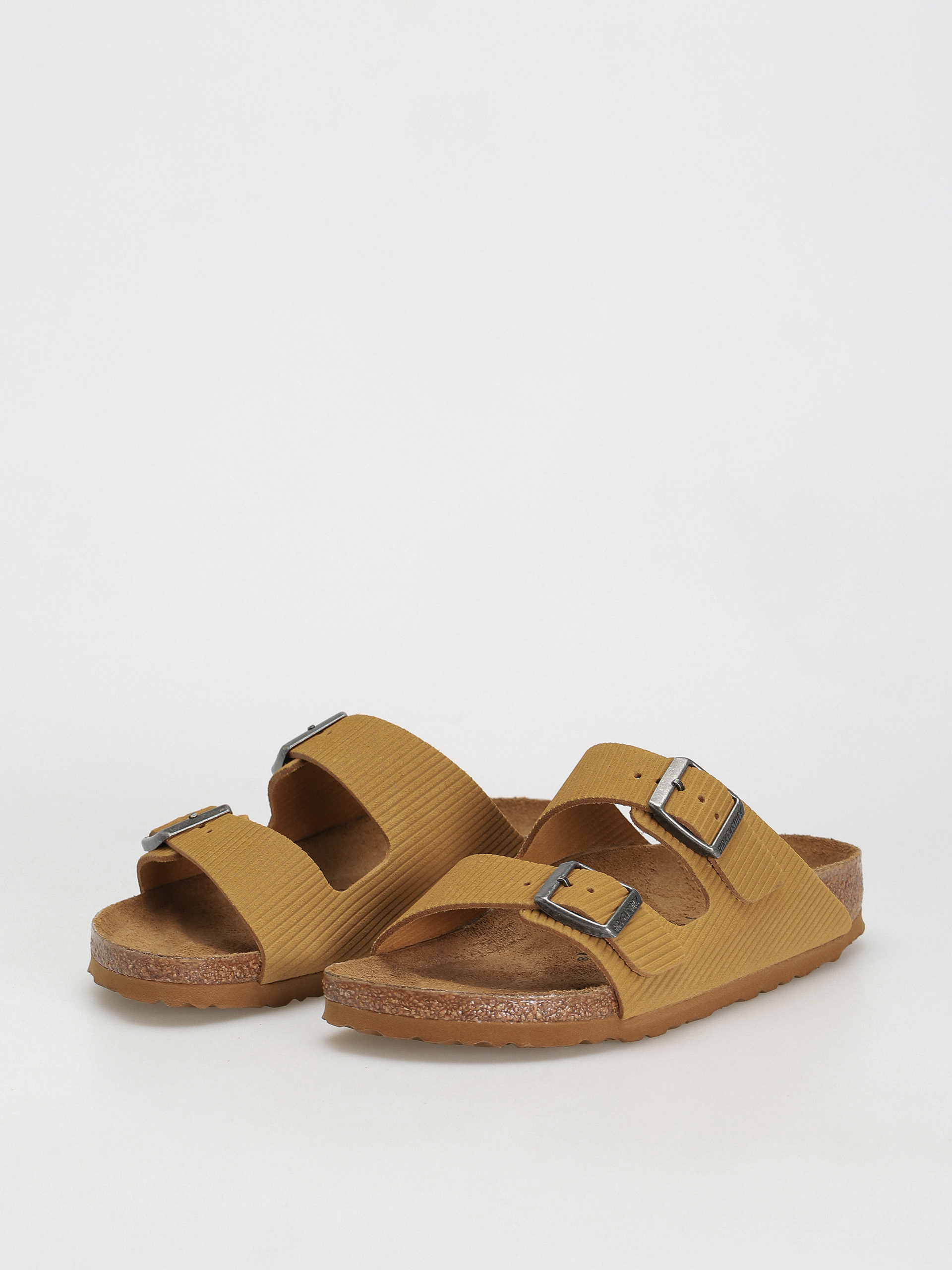 Birkenstock Arizona Suede Embossed Narrow Flip-flops Wmn (corduroy cork brown)