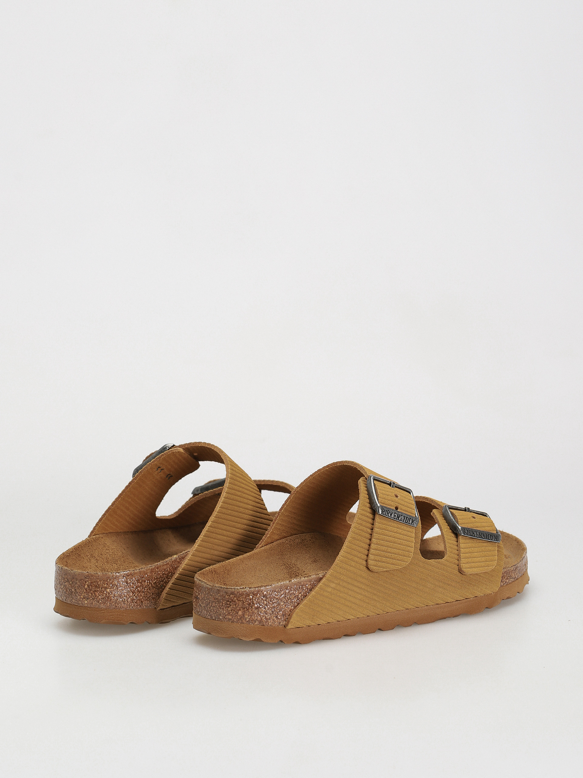Birkenstock Arizona Suede Embossed Narrow Flip-flops Wmn (corduroy cork brown)