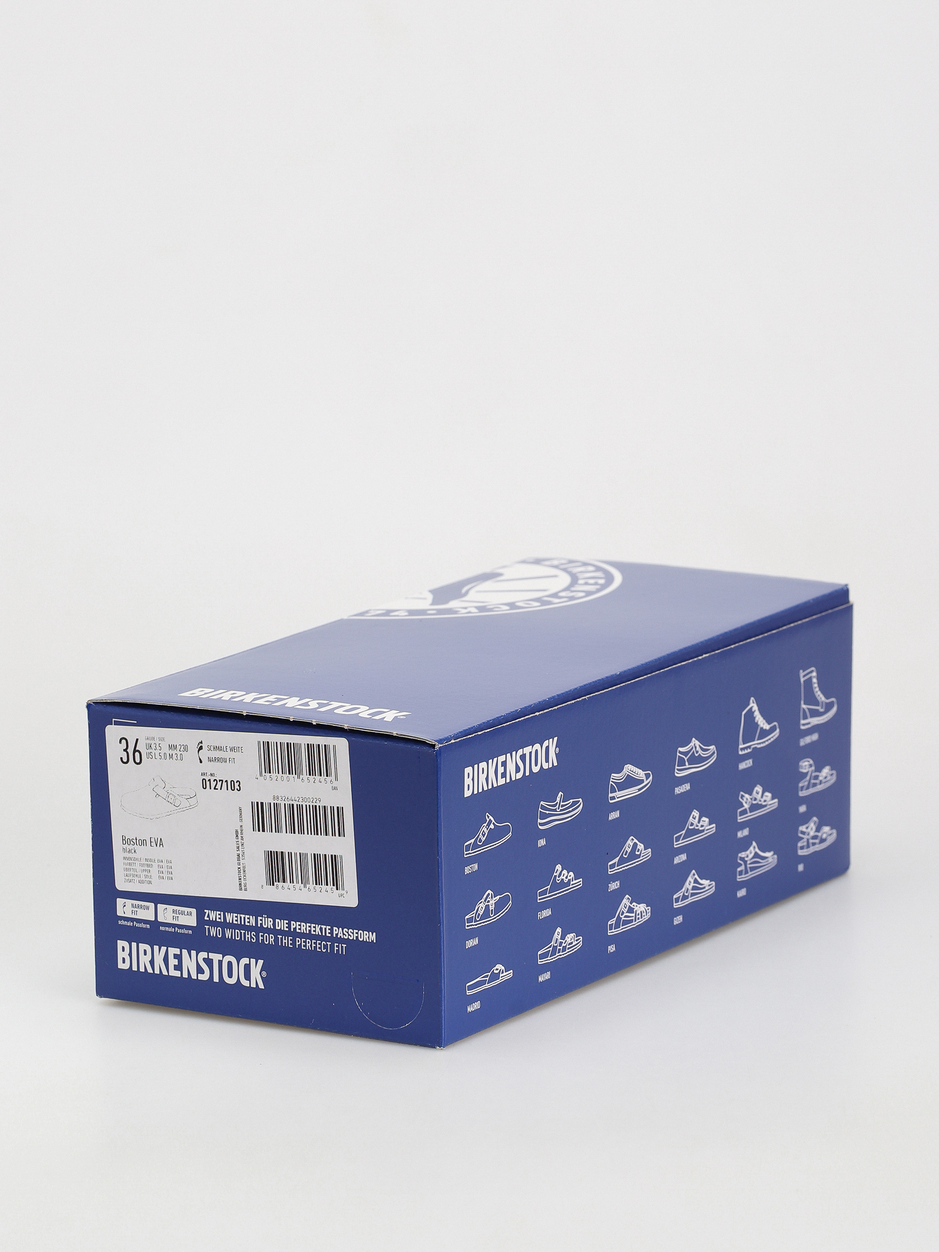 Birkenstock Boston EVA Narrow Sandalen Wmn (black)