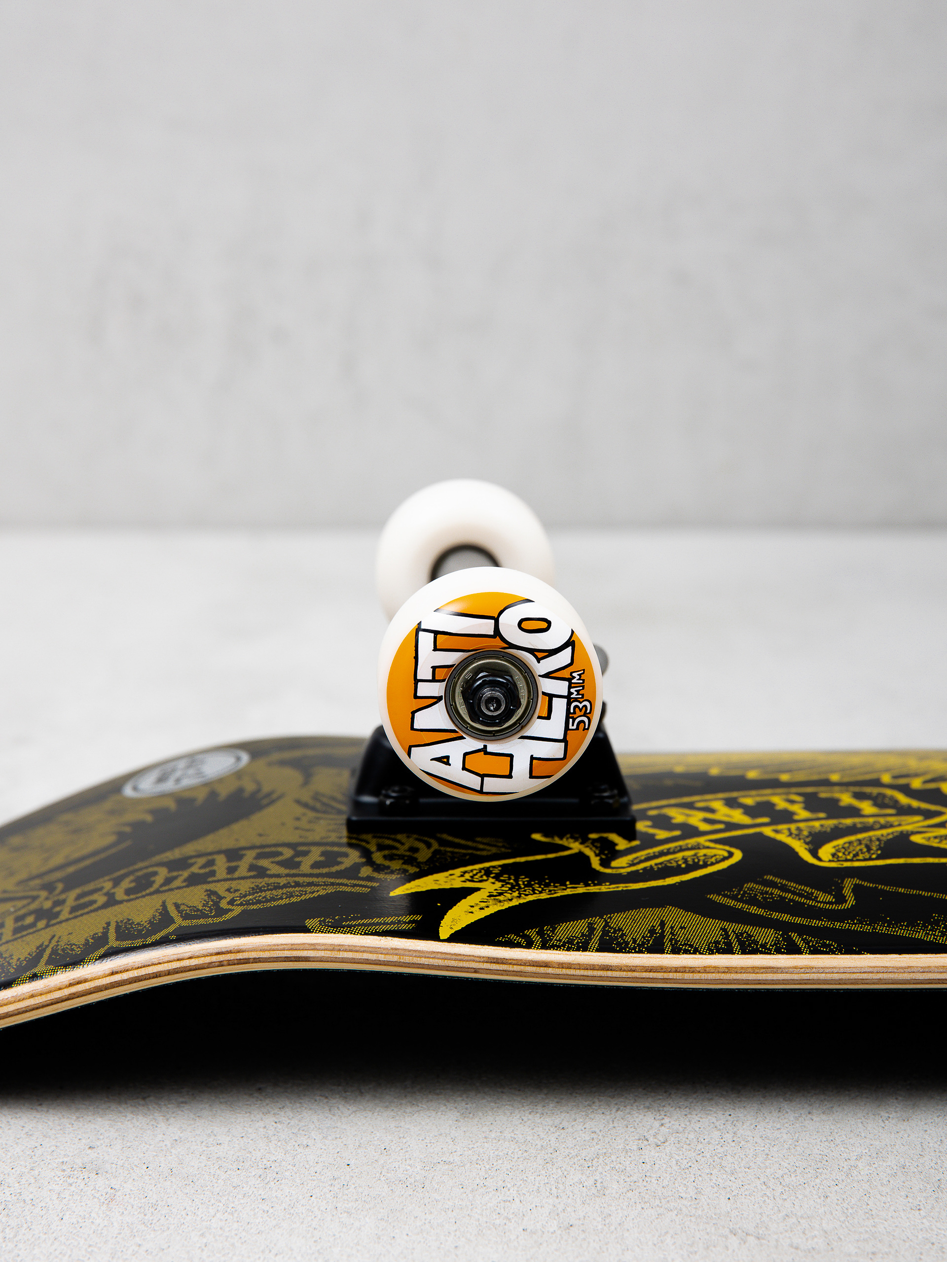 Antihero Repeater Eagle Skateboard (black/gold)